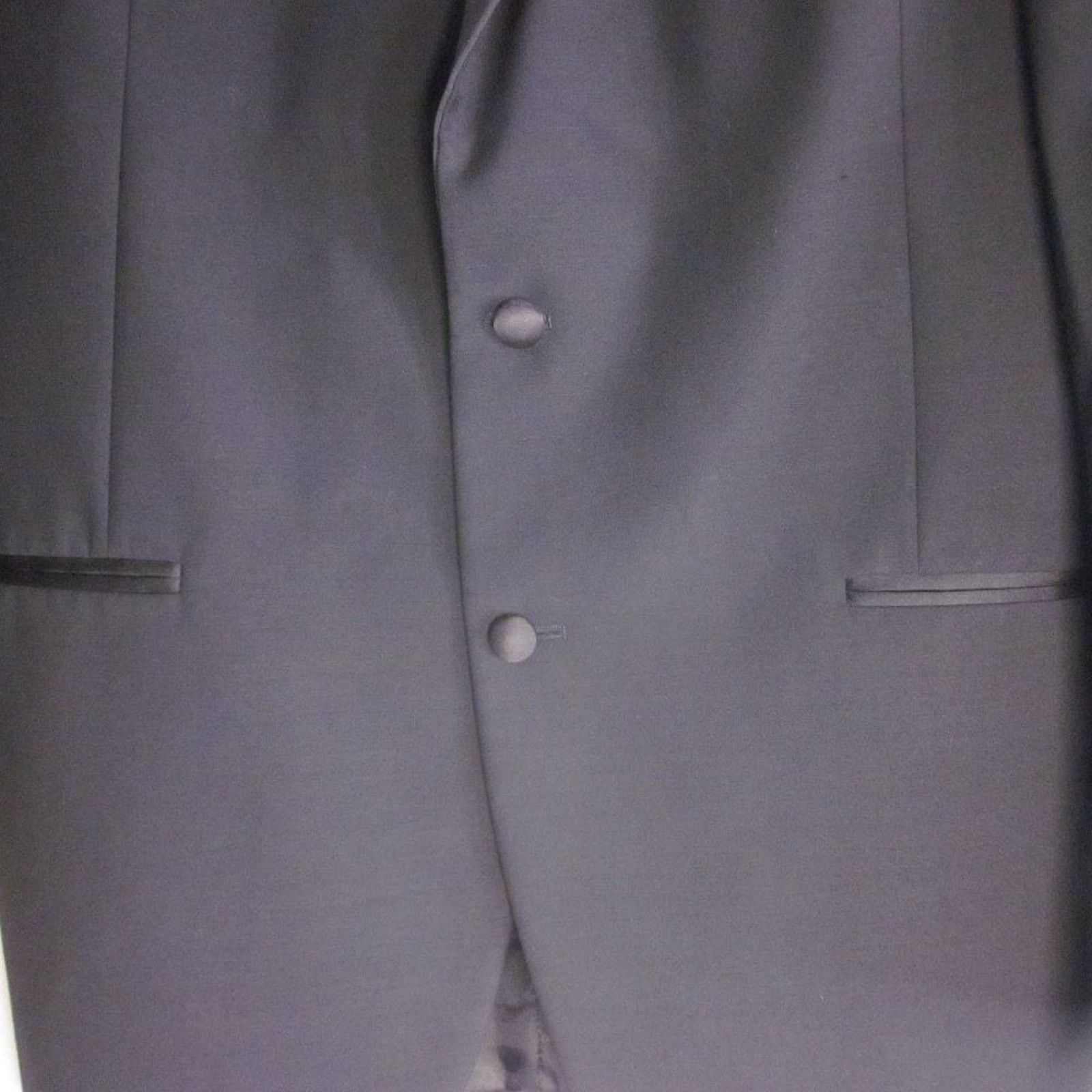 Lauren Ralph Lauren Ralph Lauren Black Wool Tuxedo Jacket Size 41 L Size 40L - 11 Thumbnail