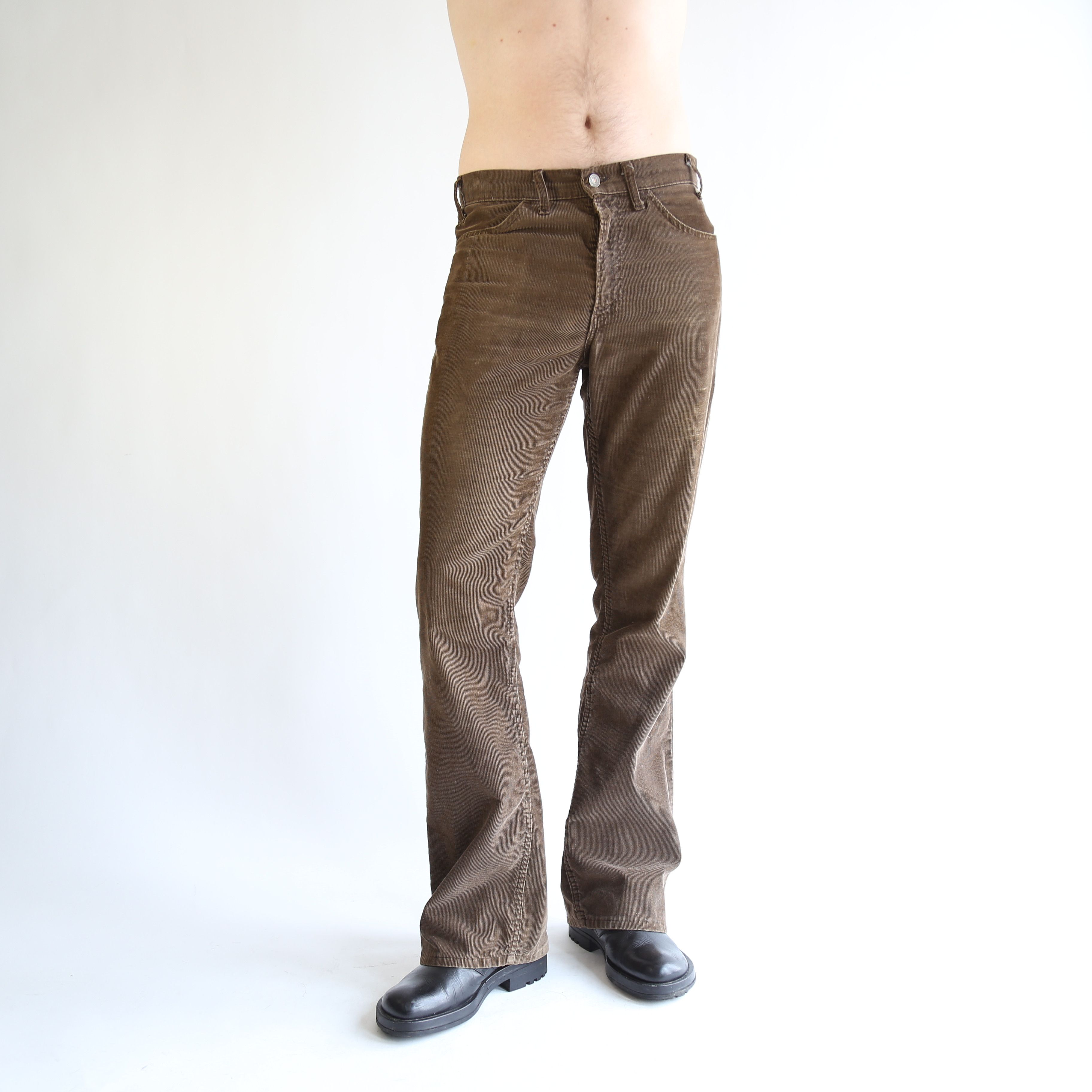 Japanese Brand × Levi's 1979 Levi’s brown corduroy flared pants Size US 32 / EU 48 - 5 Thumbnail