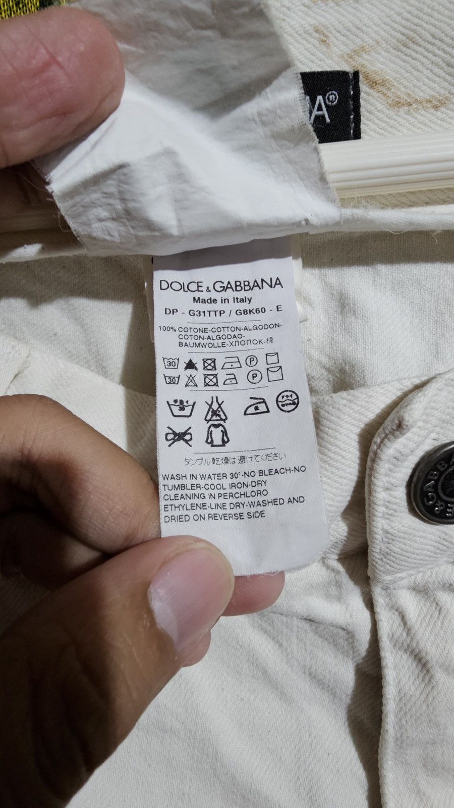Dolce & Gabbana Dolce and Gabbana Jean Size US 30 / EU 46 - 7 Thumbnail