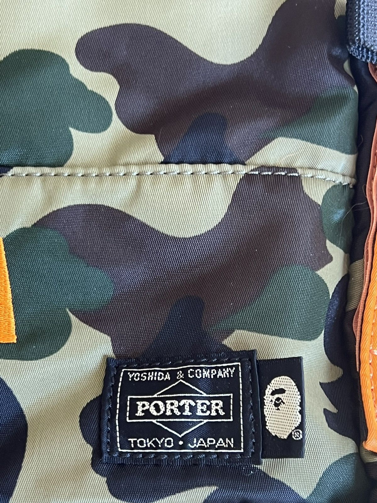 Bape × Porter Sac à dos A Bathing Ape collection rare Size ONE SIZE - 3 Thumbnail
