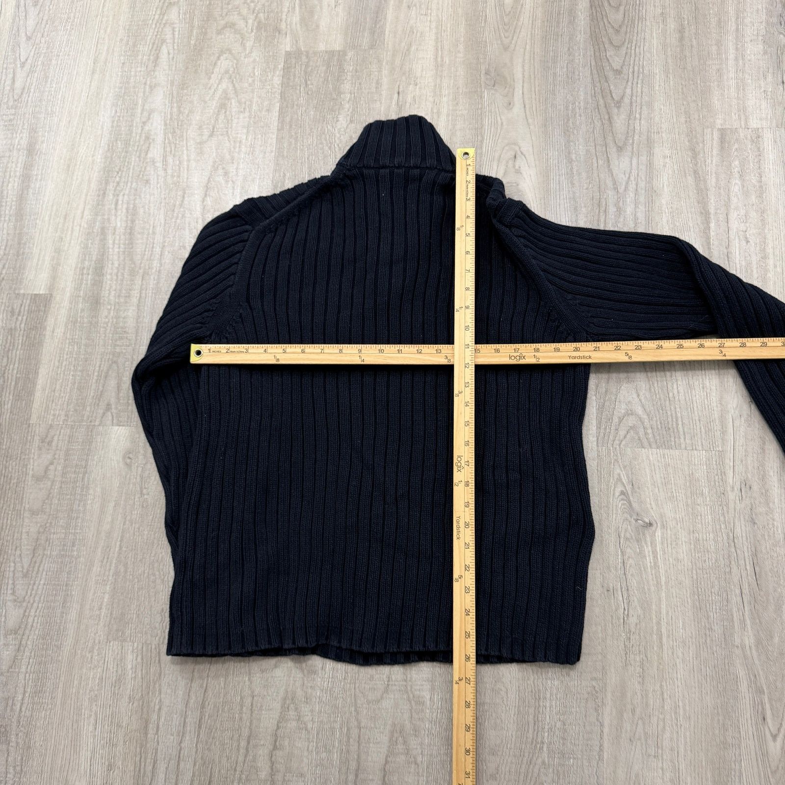 J.Crew Vintage J Crew Quarter Zip Sweater Mens Large Blue Pullover Size US L / EU 52-54 / 3 - 7 Thumbnail