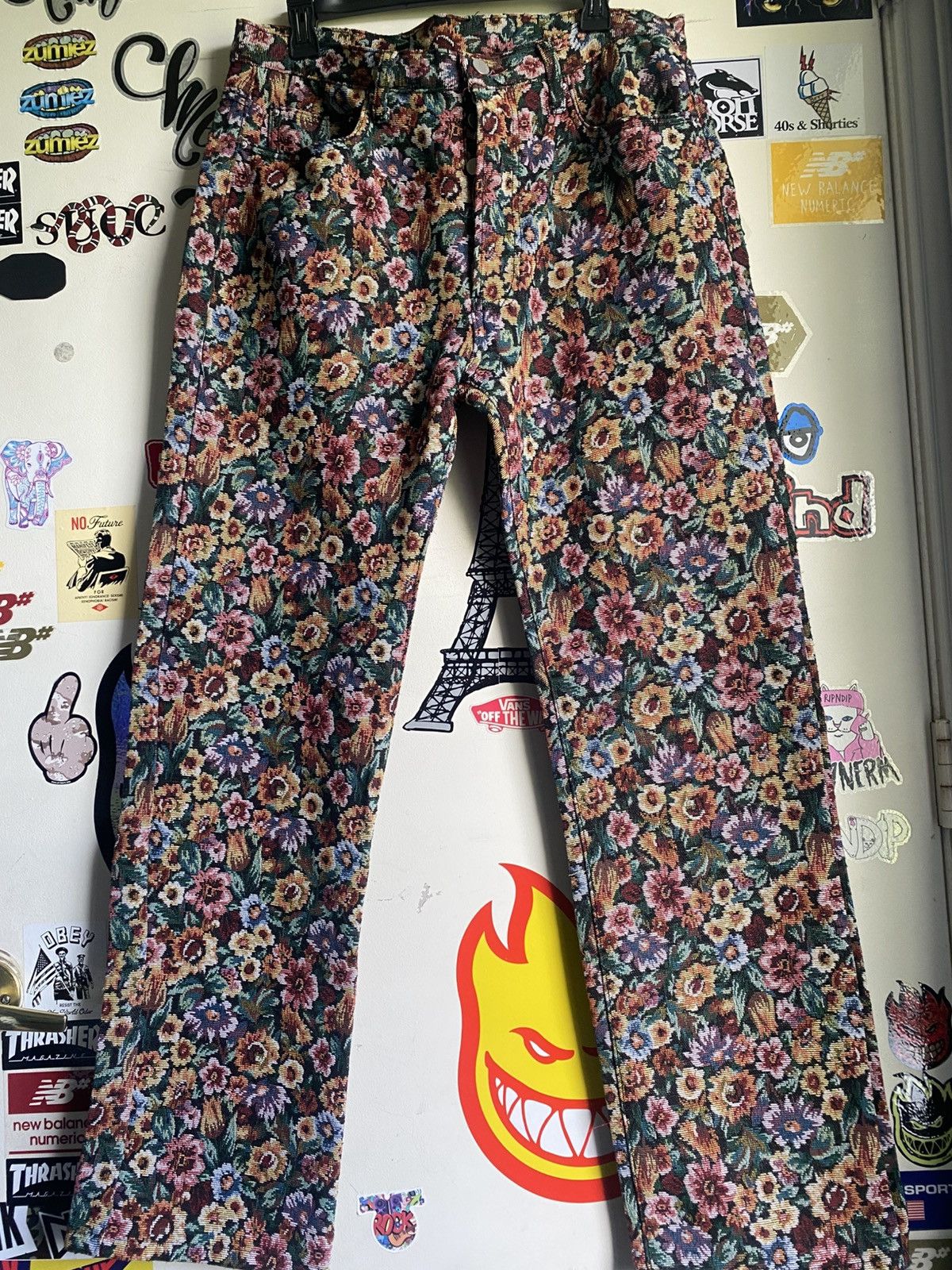 MNML Mnml Floral Pants Size US 34 / EU 50 - 1 Thumbnail