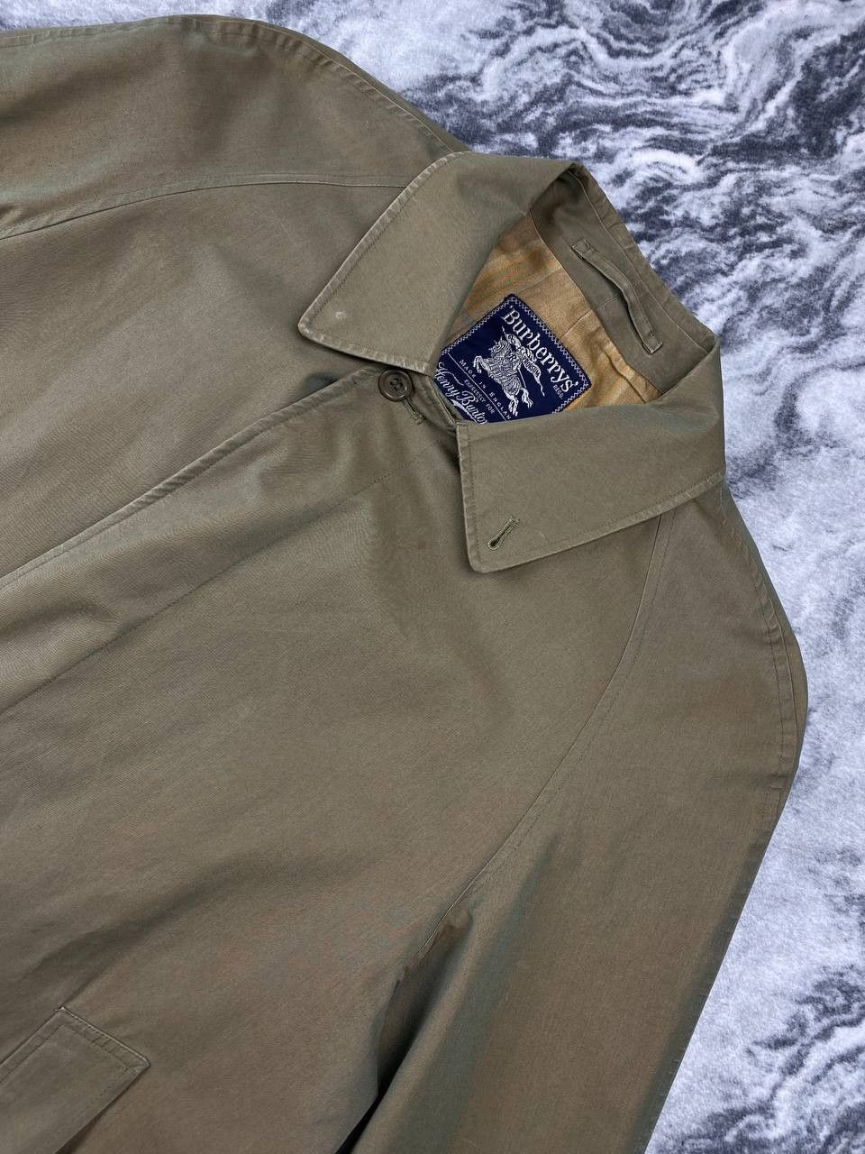 Burberry Vintage Burberrys Trench Waterproof Jacket Coat 90s Men Size US L / EU 52-54 / 3 - 5 Thumbnail