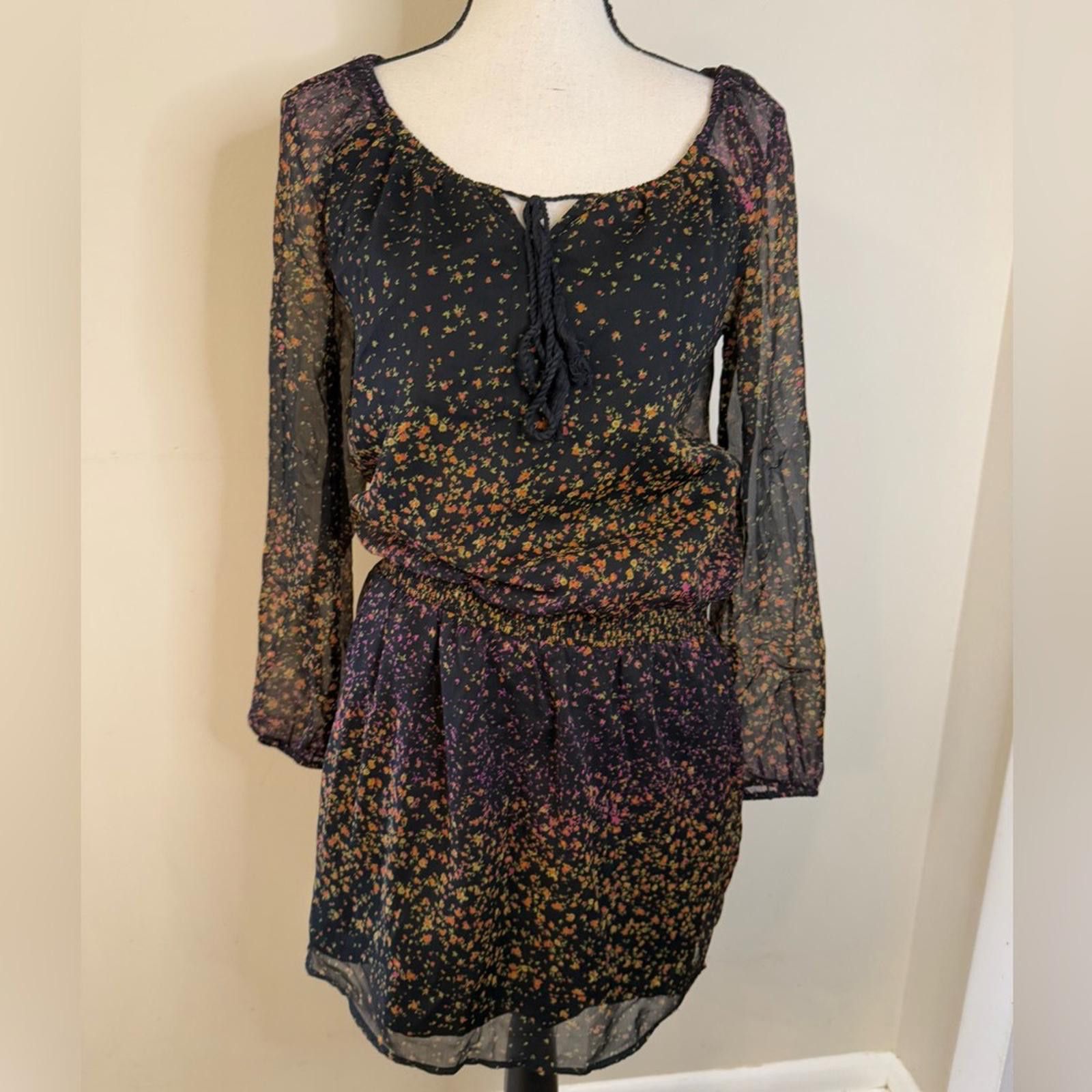 Other Jessica Simpson ditsy floral sheer back midi dress SZ SM Size S / US 4 / IT 40 - 4 Thumbnail