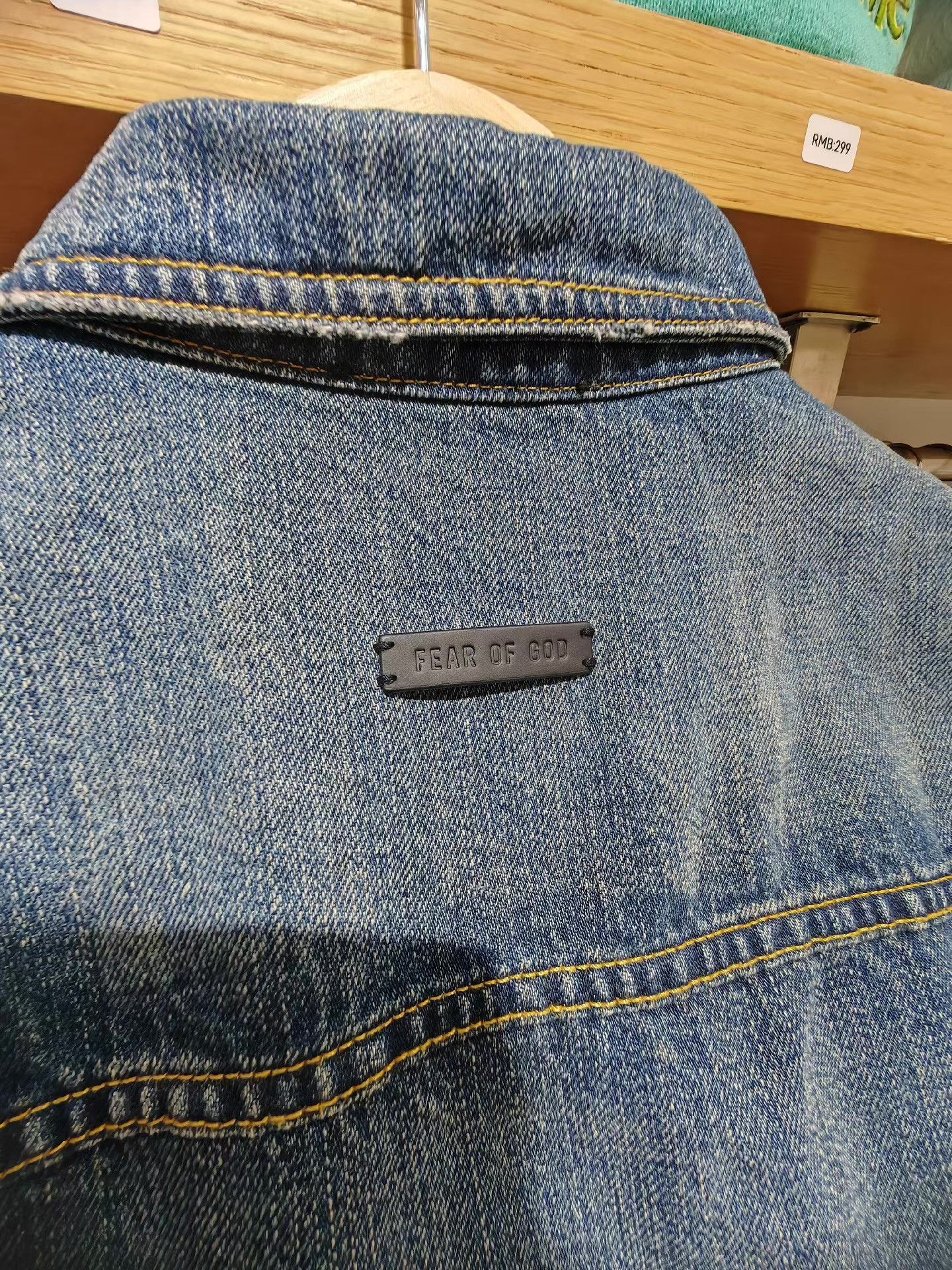 Fear of God Fear of God Mainline Denim Trucker Jacket 3 Year Wash Q15 Size US M / EU 48-50 / 2 - 6 Thumbnail