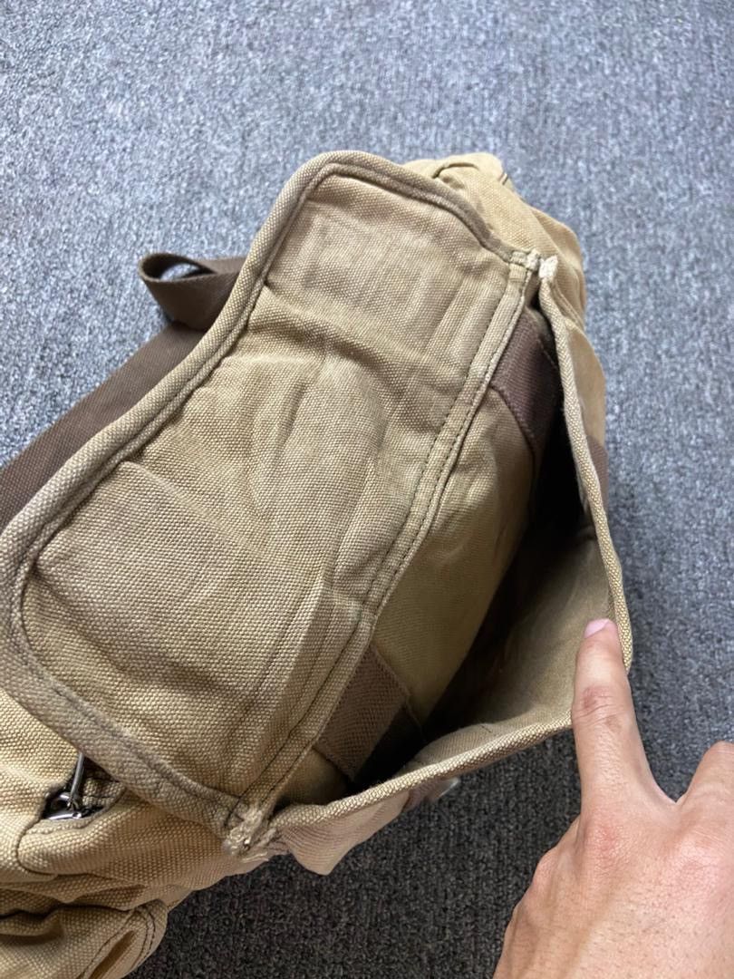 Japanese Brand DEVICE Brand Canvas Cargo Shoulder Bag (204) Size ONE SIZE - 6 Thumbnail