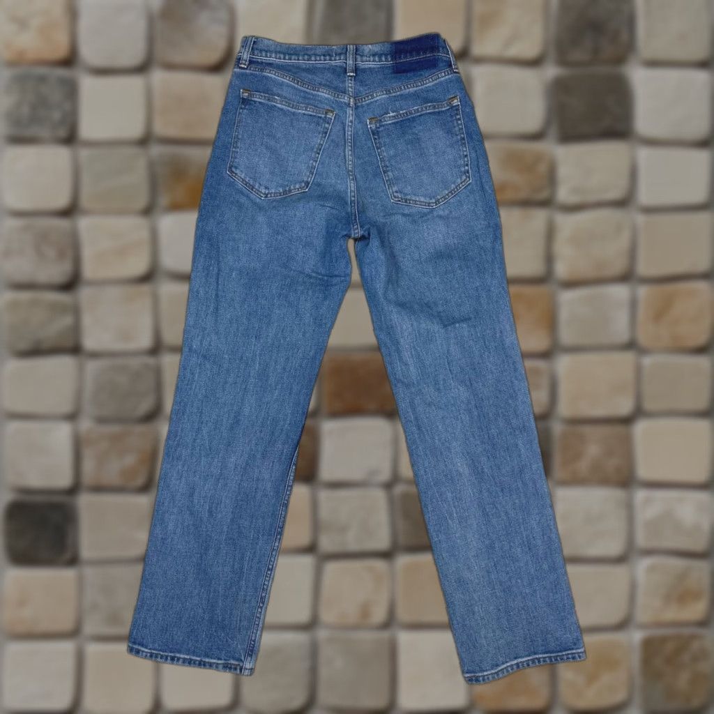 Abercrombie & Fitch Abercrombie & Fitch Jeans Ankle Womens 28x28 Blue 28 Inseam 28in High Rise Straight Ultra 6 XS? Size 28" / US 6 / IT 42 - 1 Thumbnail