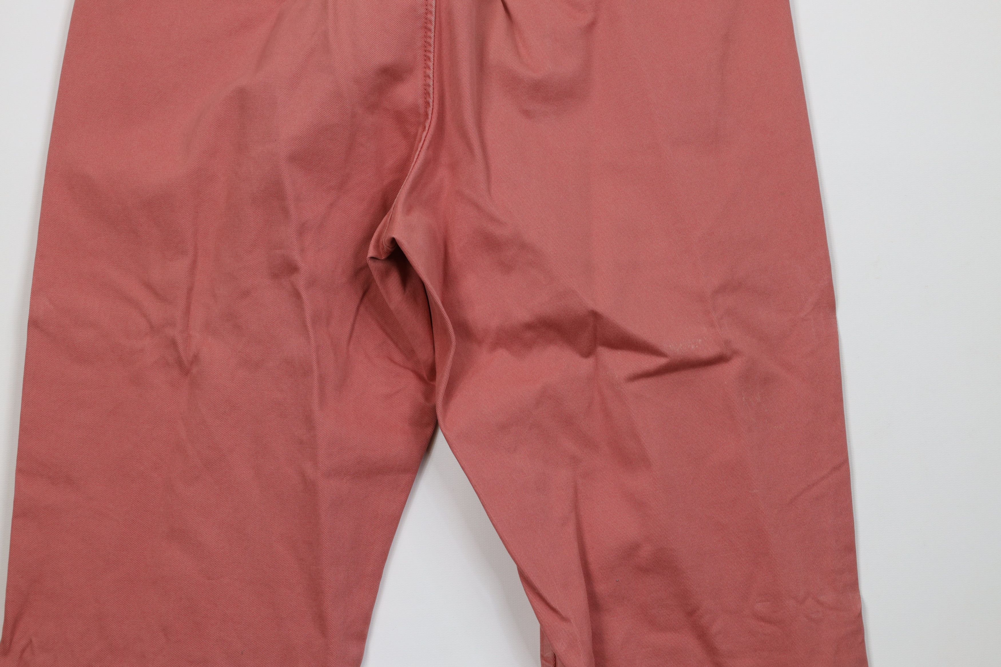 J.Crew J Crew Urban Slim Fit Stonewash Chino Pants Reddish Pink Size US 29 - 11 Thumbnail
