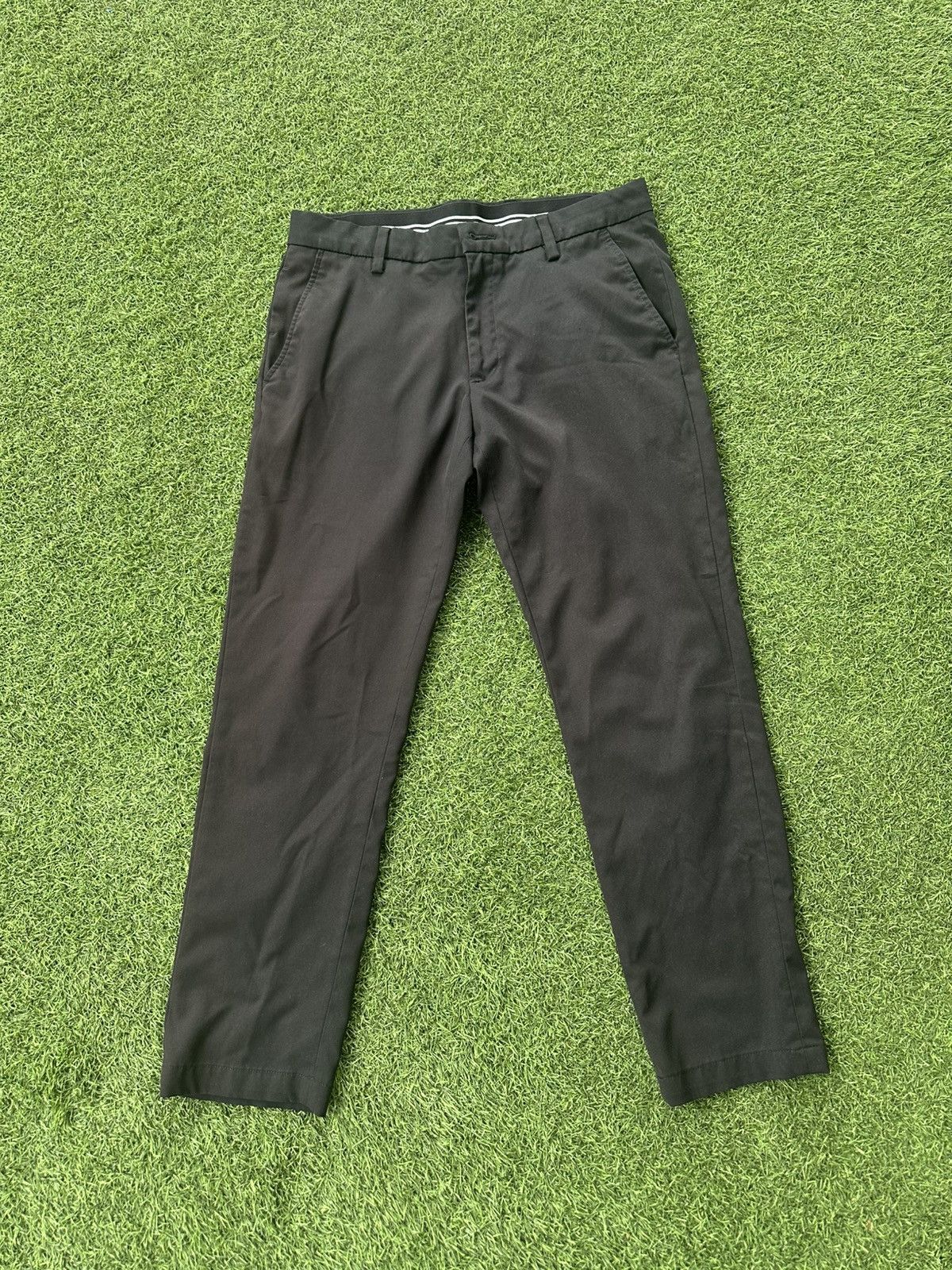 Other Men’s Black Khaki Dress Pants 32Wx30L Straight Leg Slacks Size US 32 / EU 48 - 1 Thumbnail
