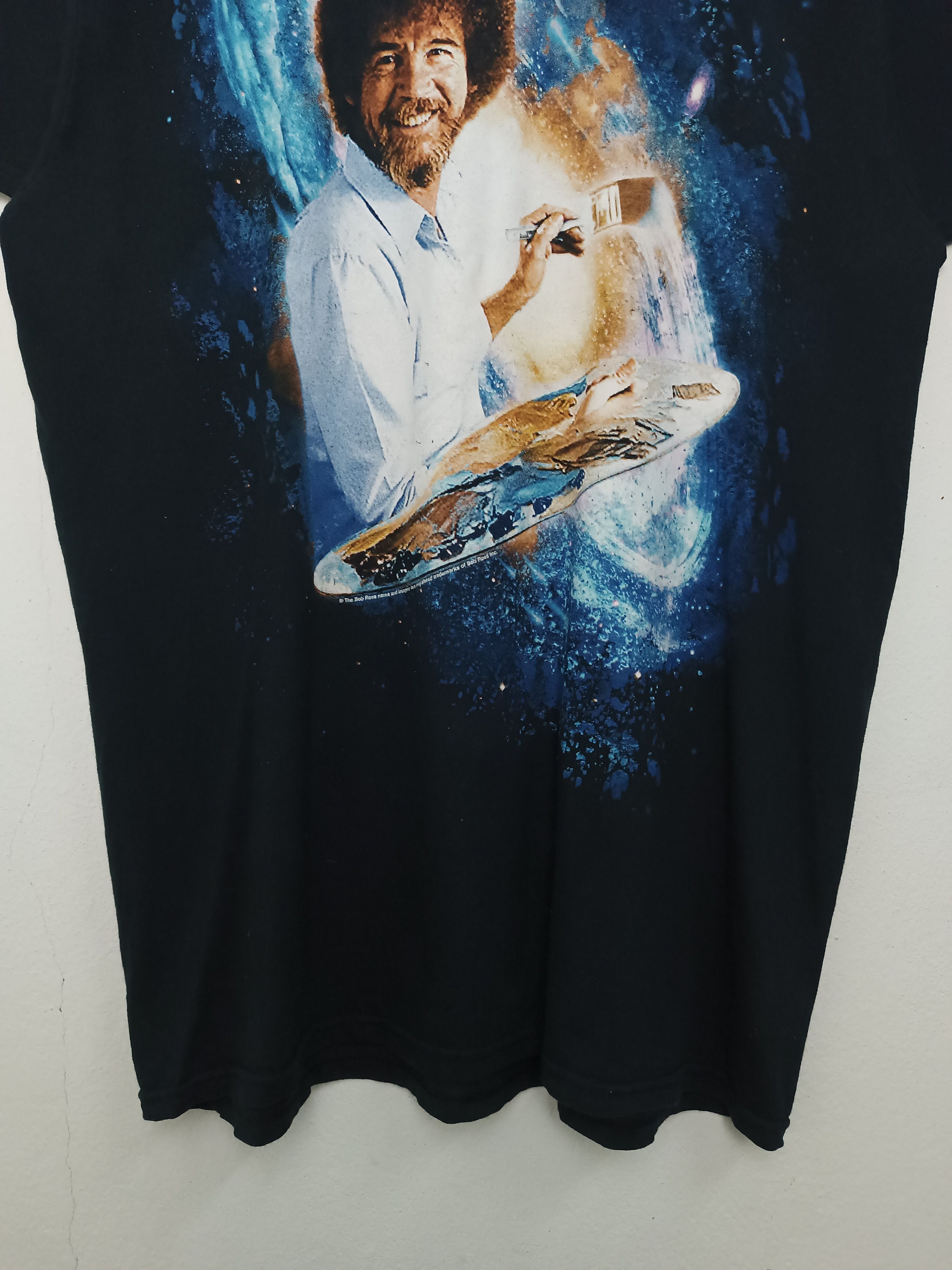 Other VINTAGE BOB ROSS PAINTER ART TEE picasso van gogh vinci Size US L / EU 52-54 / 3 - 8 Thumbnail