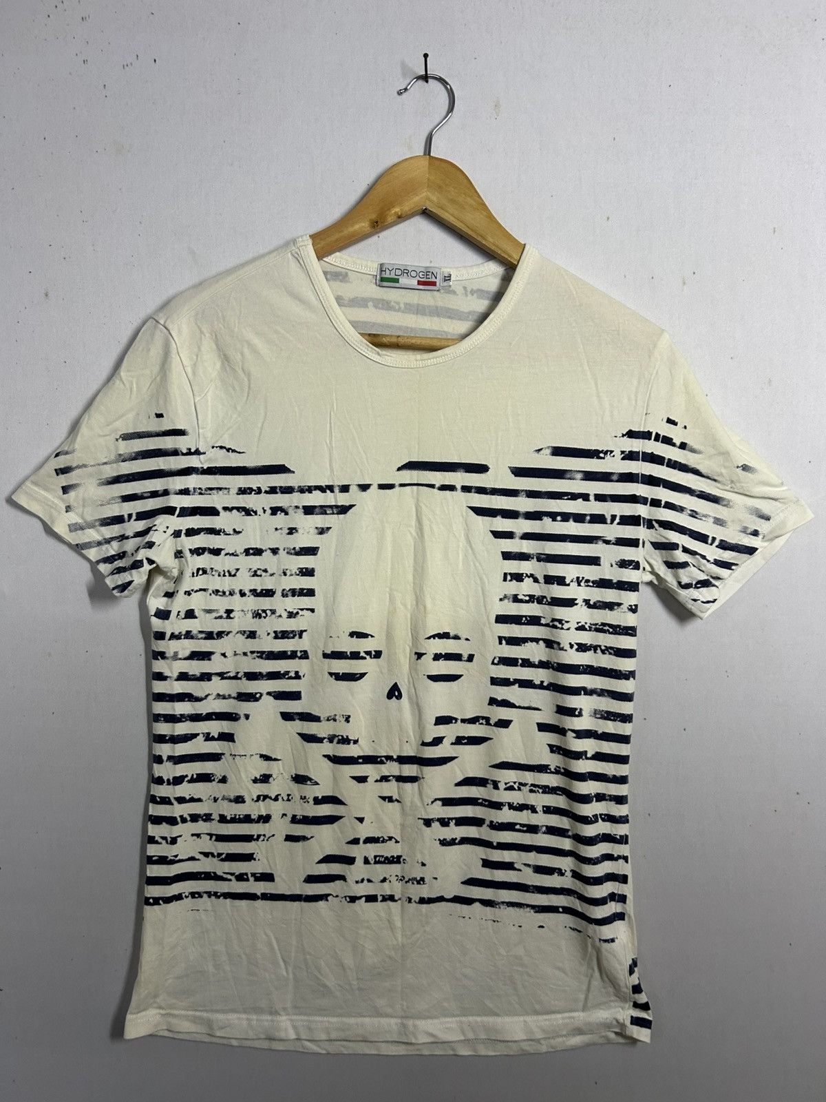 HYDROGEN × Japanese Brand Vintage hydrogen japanese brand skull tees Size US S / EU 44-46 / 1 - 1 Thumbnail
