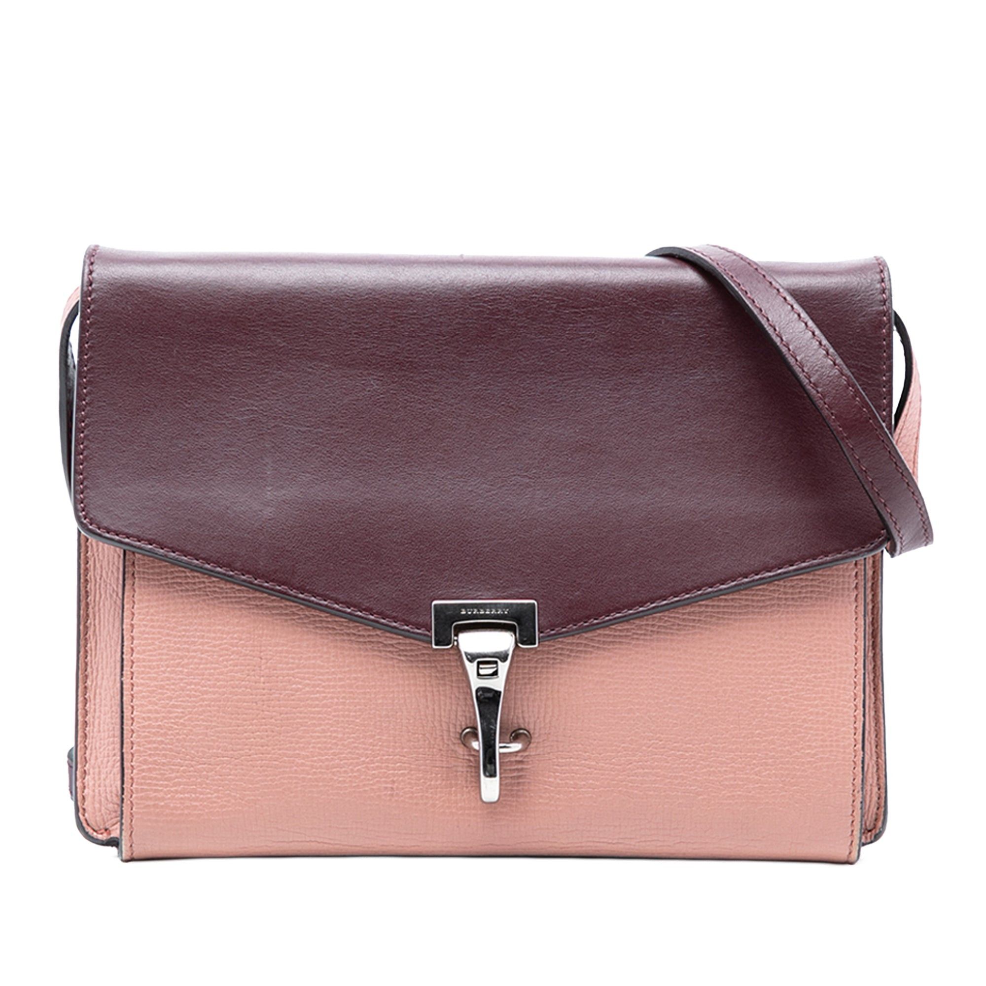 Burberry Bicolor Leather Macken Crossbody Size ONE SIZE - 1 Thumbnail