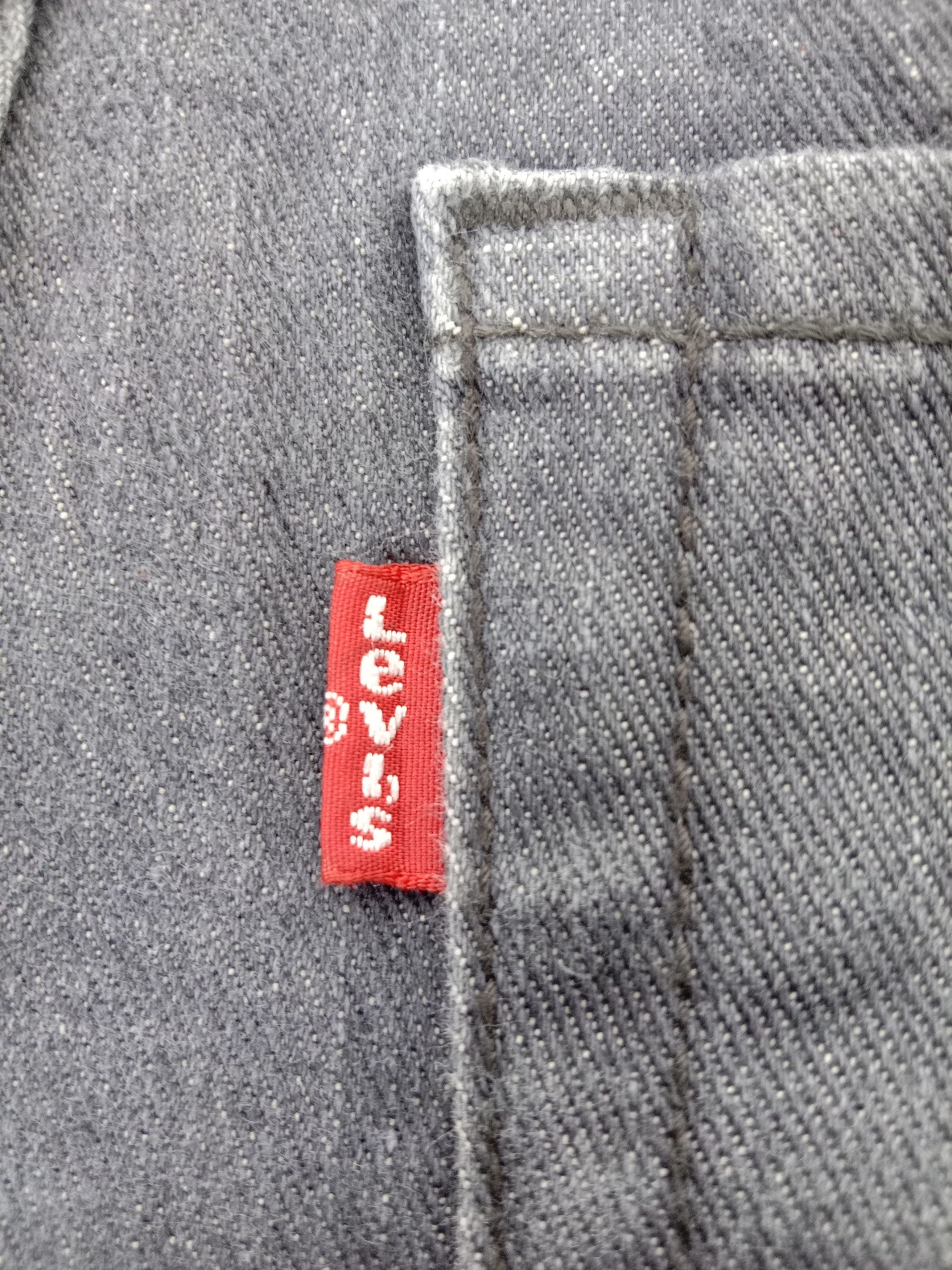 Levi's Vintage Levi's 510 Skinny Jeans Faded Black Denim Size 29" - 10 Thumbnail