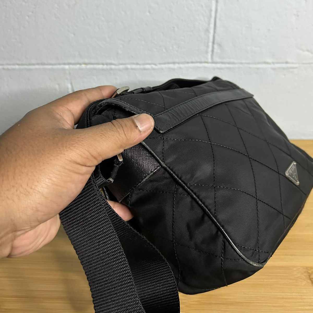 Prada Prada Quilted Nylon Bag Size ONE SIZE - 11 Thumbnail