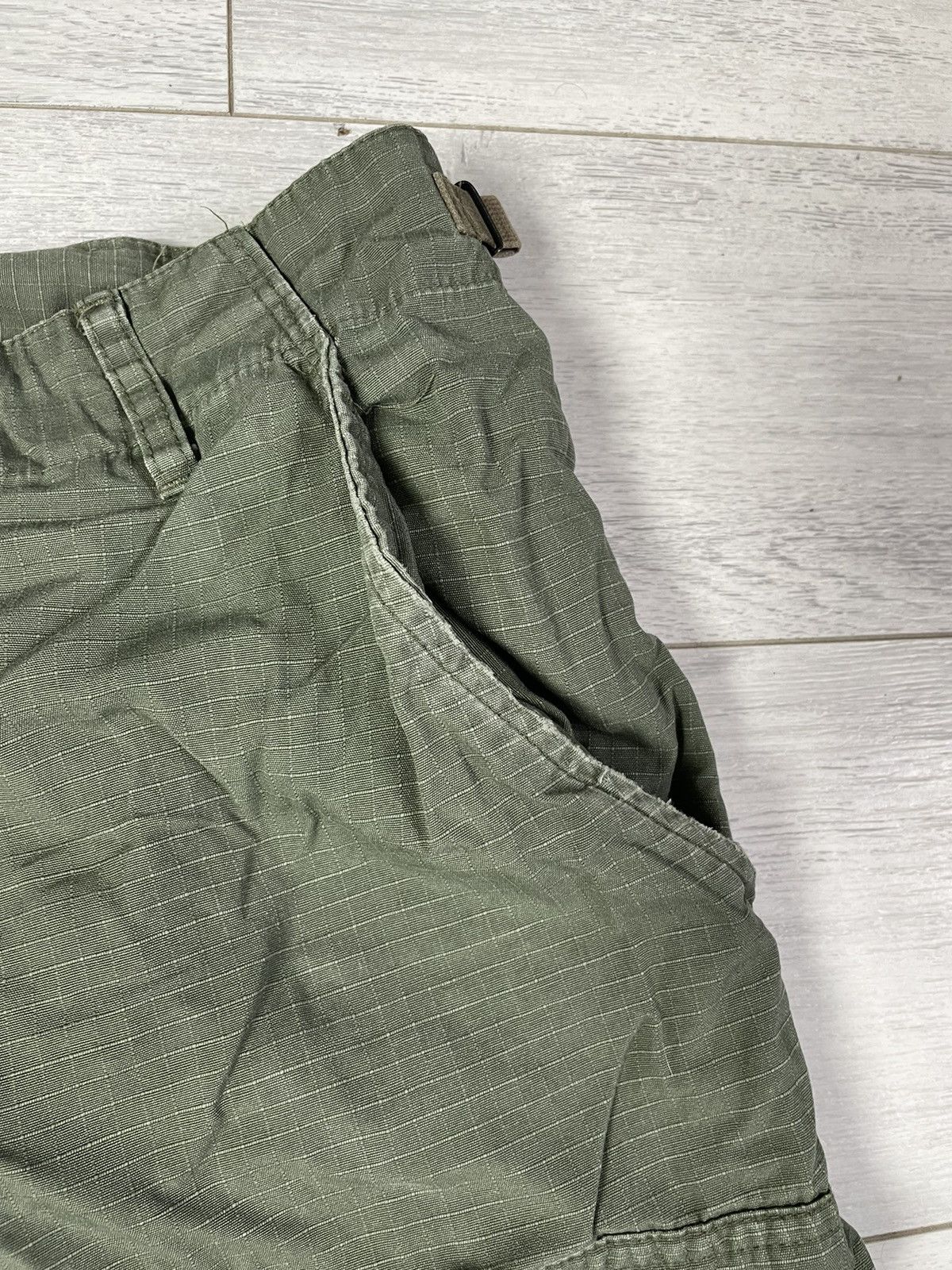 Japanese Brand × Vintage Vintage 60s Vietnam War WR Poplin Ripstop Cargo Pants USA Size US 36 / EU 52 - 8 Thumbnail