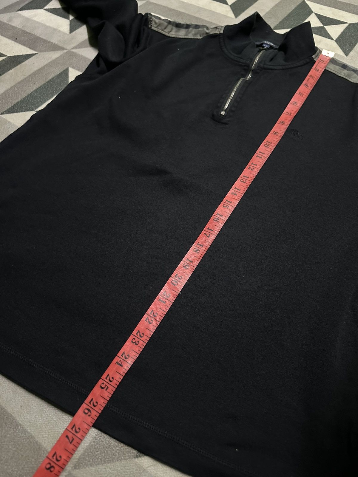 Burberry Burberry half zipper sweatshirt Size US L / EU 52-54 / 3 - 8 Thumbnail