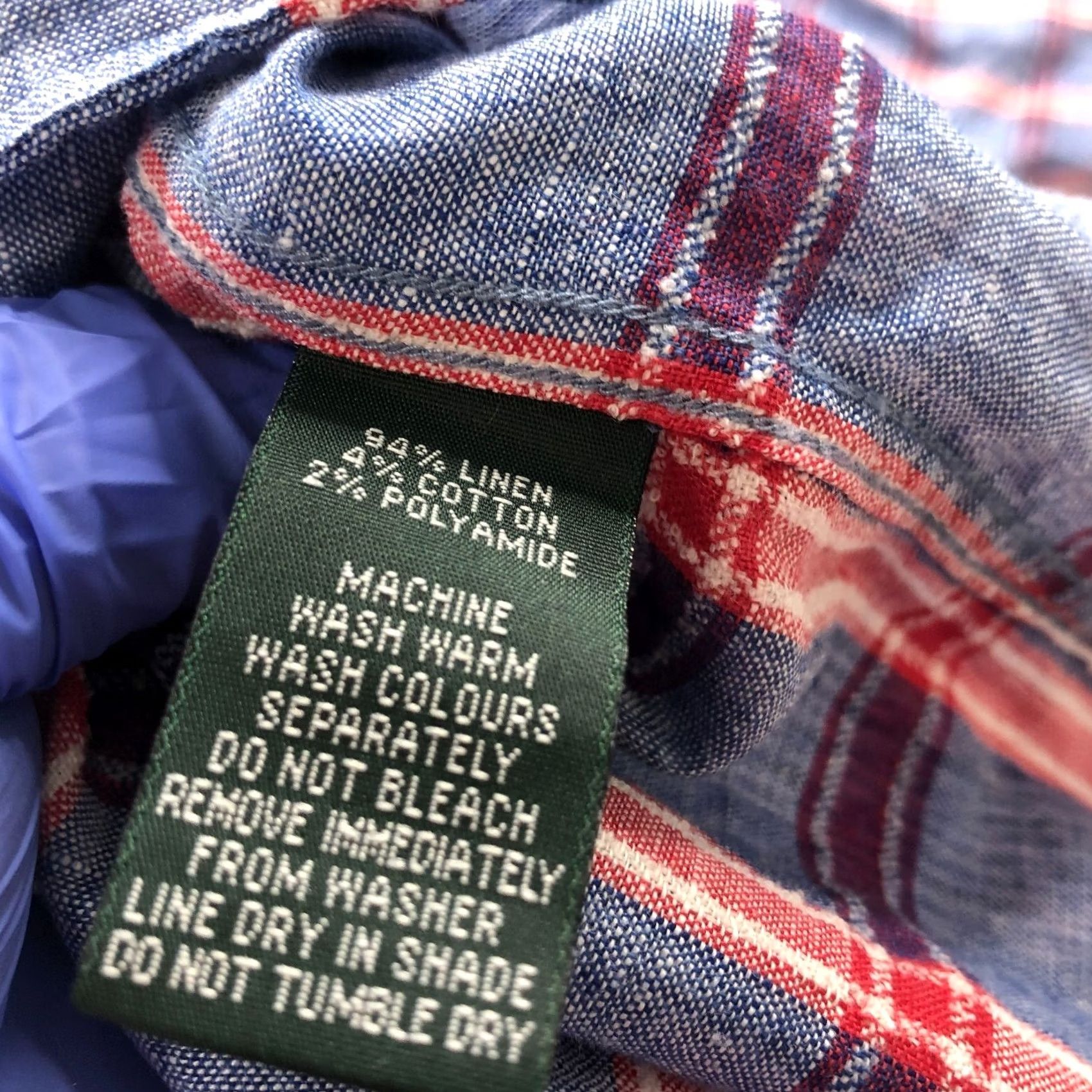 Rodd & Gunn Rodd & Gunn Button Linen Blend LG SS Casual No Pocket Collared Shirt Blue MINT Mens L Cotton Linen Blend Button-Up Plaid" Size US L / EU 52-54 / 3 - 8 Thumbnail