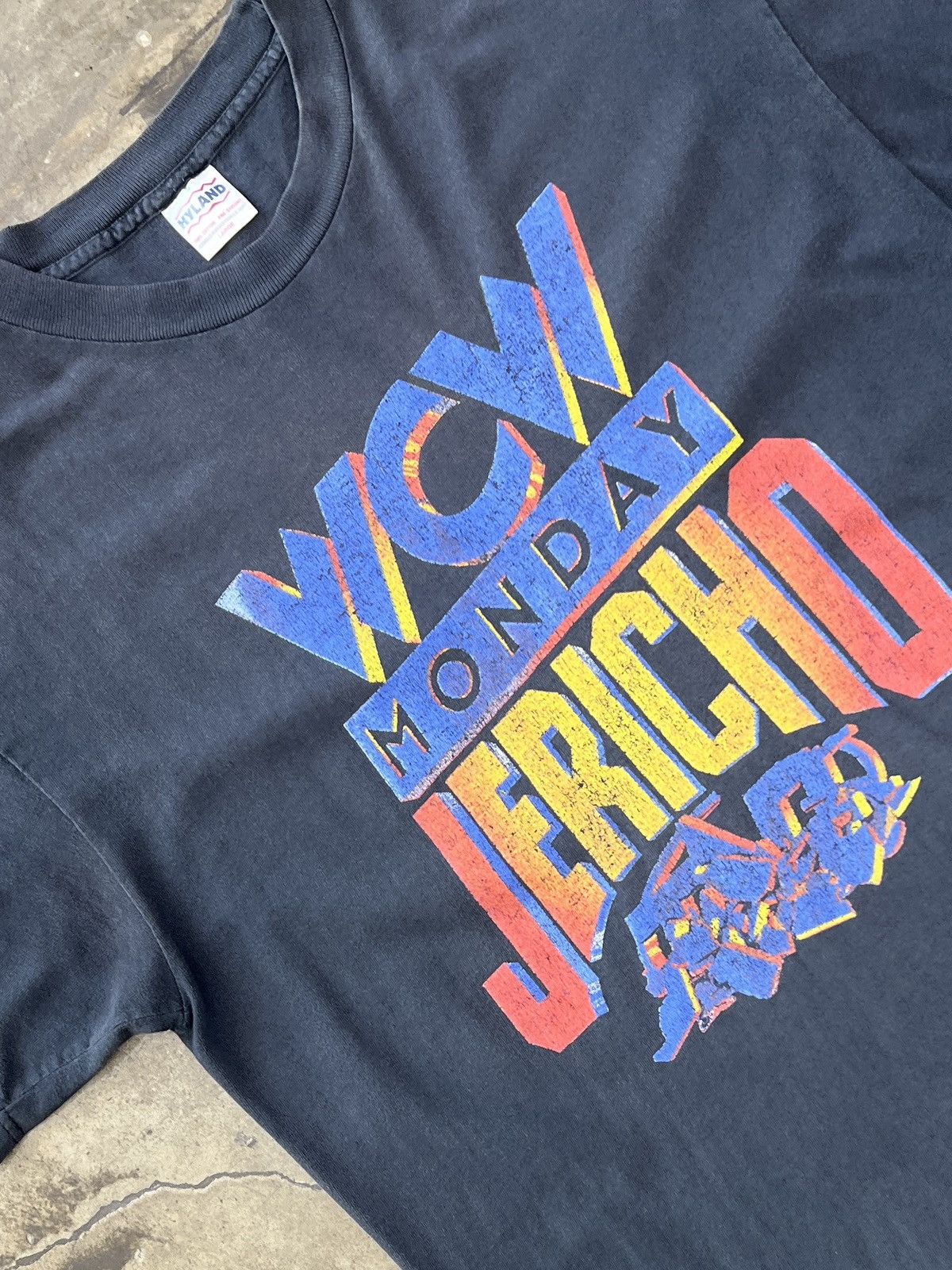 WCW/nWo Vintage 90s WCW Monday Chris Jericho Wrestling Tee Large Size US L / EU 52-54 / 3 - 1 Thumbnail