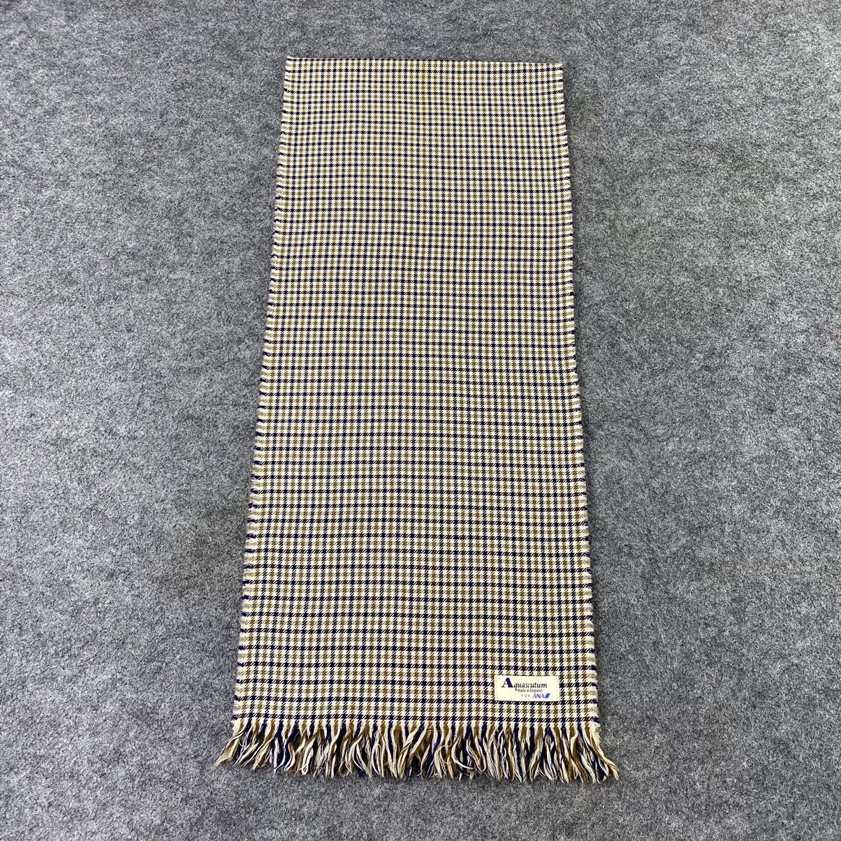 Aquascutum × Vintage Aquasqutum For ANA Scarf / Muffler / Neckwear - T1277 Size ONE SIZE - 3 Thumbnail
