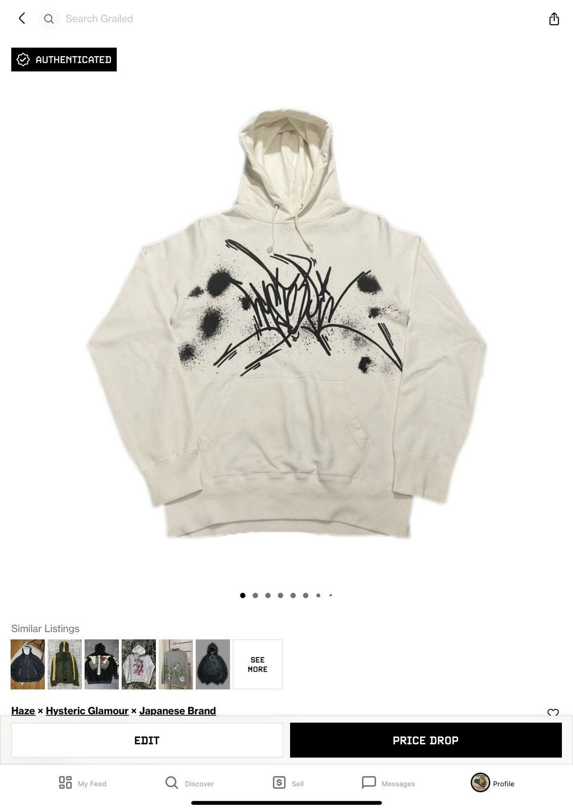Haze × Hysteric Glamour × Japanese Brand 🔥 Ultra Rare Vintage Hysteric Glamour x Eric Haze Hoodie Size US M / EU 48-50 / 2 - 11 Thumbnail