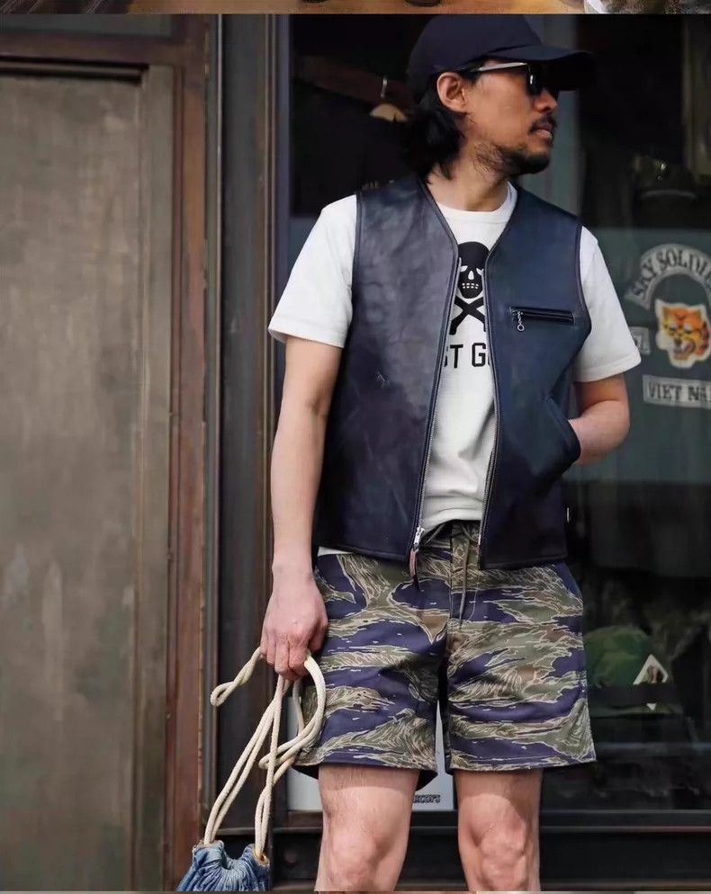 The Real McCoy's The REAL McCOY'S Size 44Classic Faux Leather Biker Vest wit Size US M / EU 48-50 / 2 - 3 Thumbnail