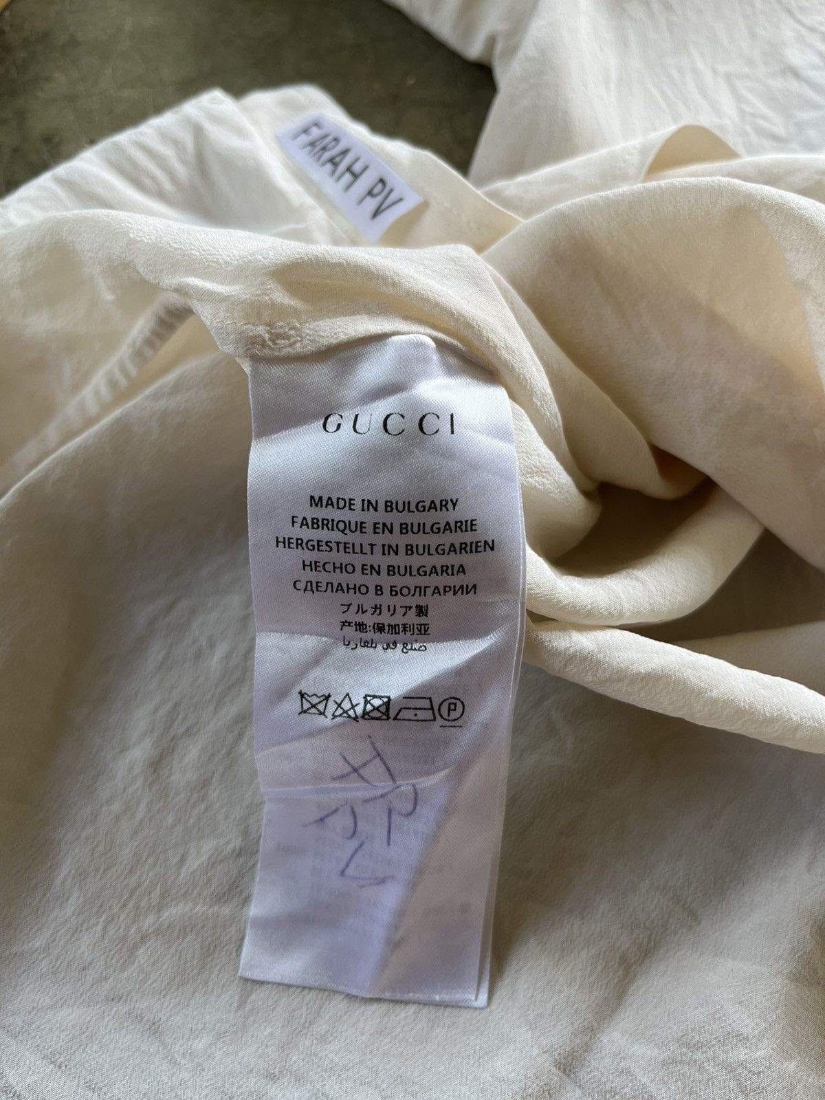 Gucci × Vintage 🔥Vintage Gucci Uniform Not For Sale Farah PV Button Up Size S / US 4 / IT 40 - 4 Thumbnail