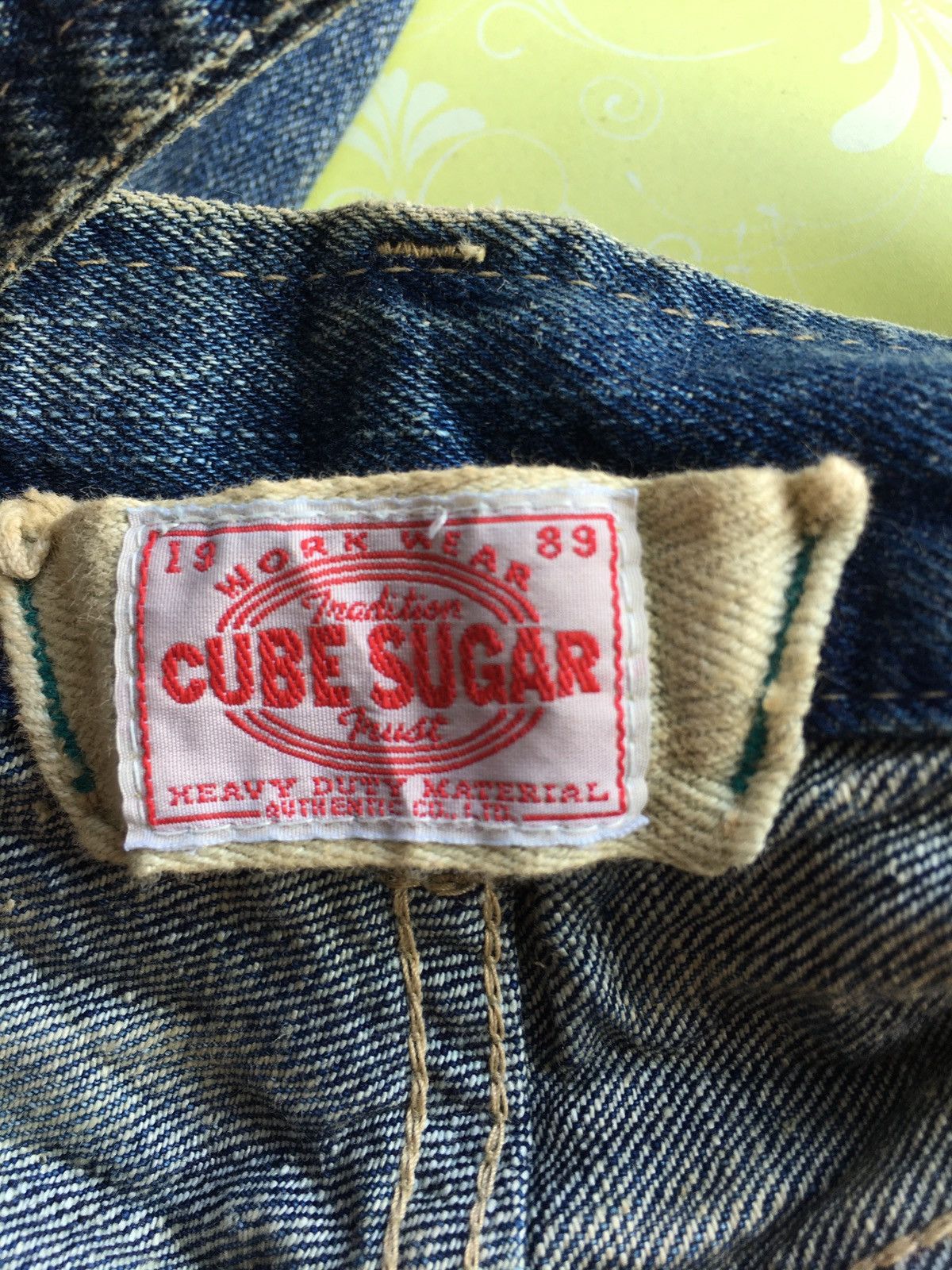 Japanese Brand Cube sugar Japanese brand buckle back suspender Size US 32 / EU 48 - 1 Thumbnail