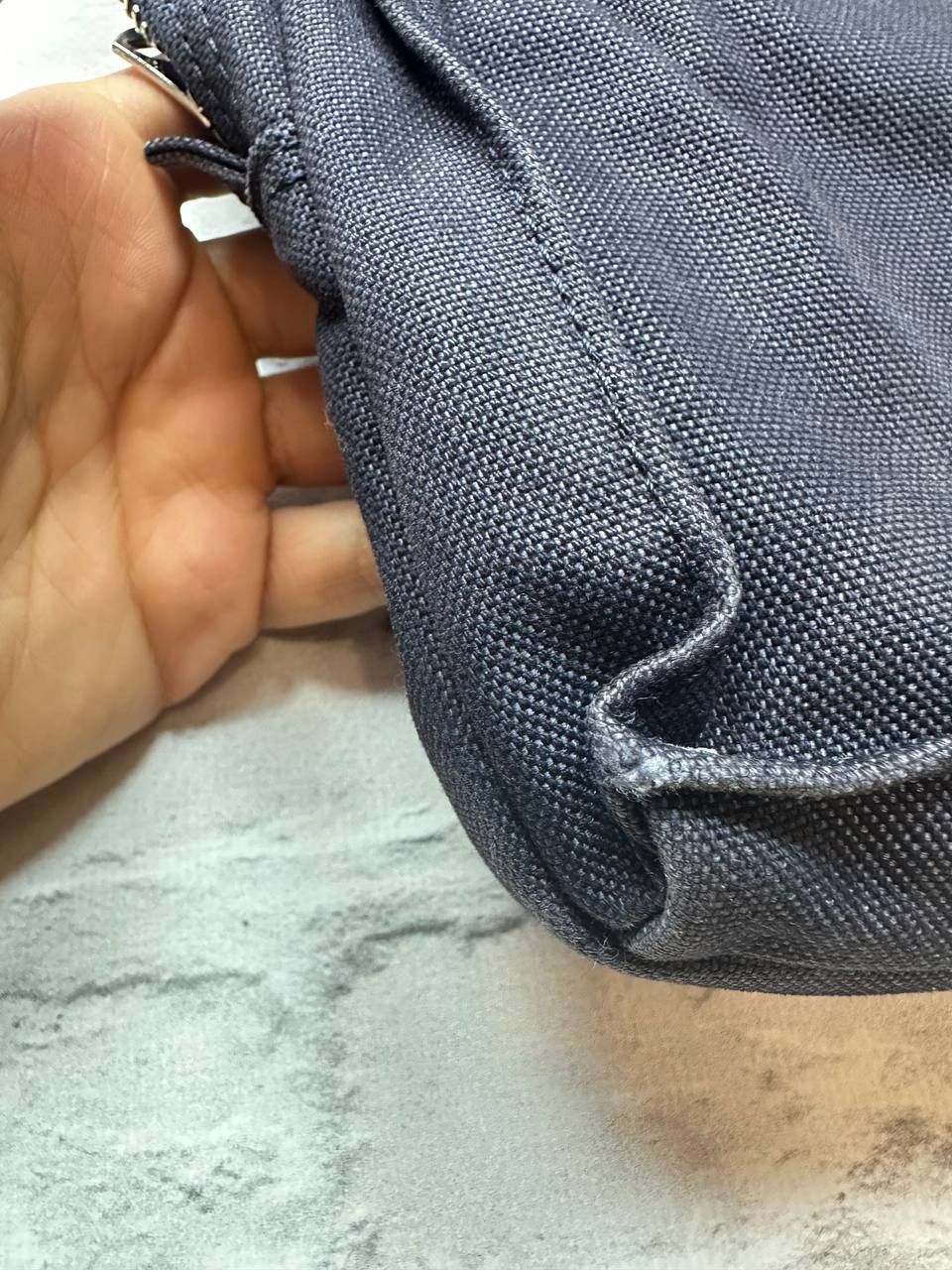 Japanese Brand × Porter × Vintage Porter Yoshida Japan Rare Sling Bag Denim Size ONE SIZE - 7 Thumbnail