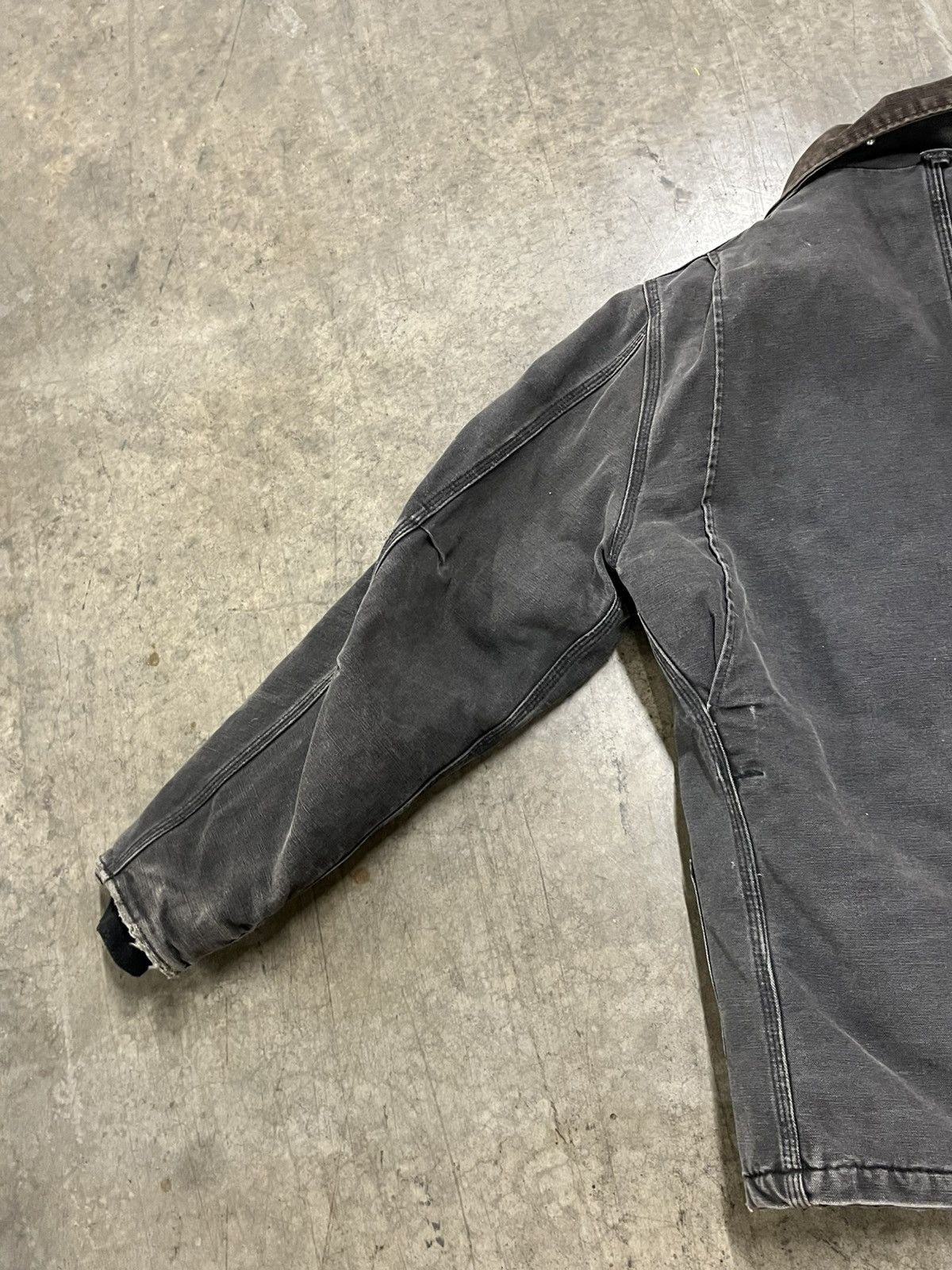 Carhartt × Vintage Carhartt Detroit style jacket faded black vintage streetwear Size US XL / EU 56 / 4 - 10 Thumbnail