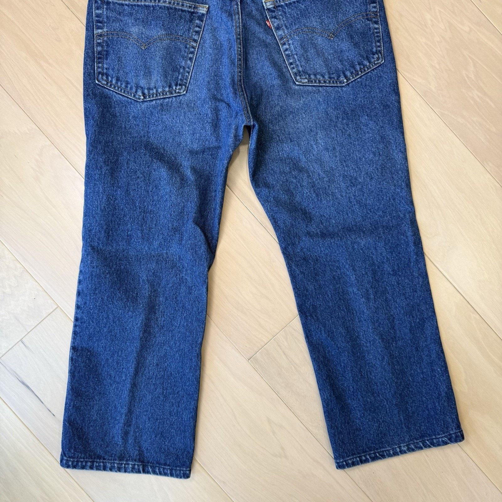 Levi's Vintage Levis 517 Jeans 36 Blue 80s Denim Made in USA Size US 36 / EU 52 - 9 Thumbnail