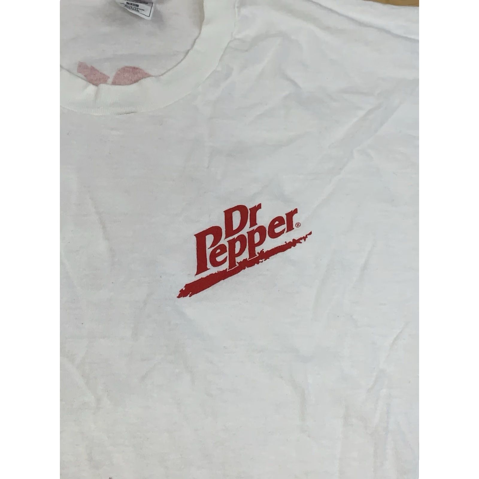Fruit Of The Loom VINTAGE Dr. Pepper Promo Shirt Mens 2XL White This is the Taste! Y2K 11310 Shirt Mens 2XL White Dr. Pepper Promo Graphic Tee Fruit of the Loom Size US XXL / EU 58 / 5 - 2 Thumbnail