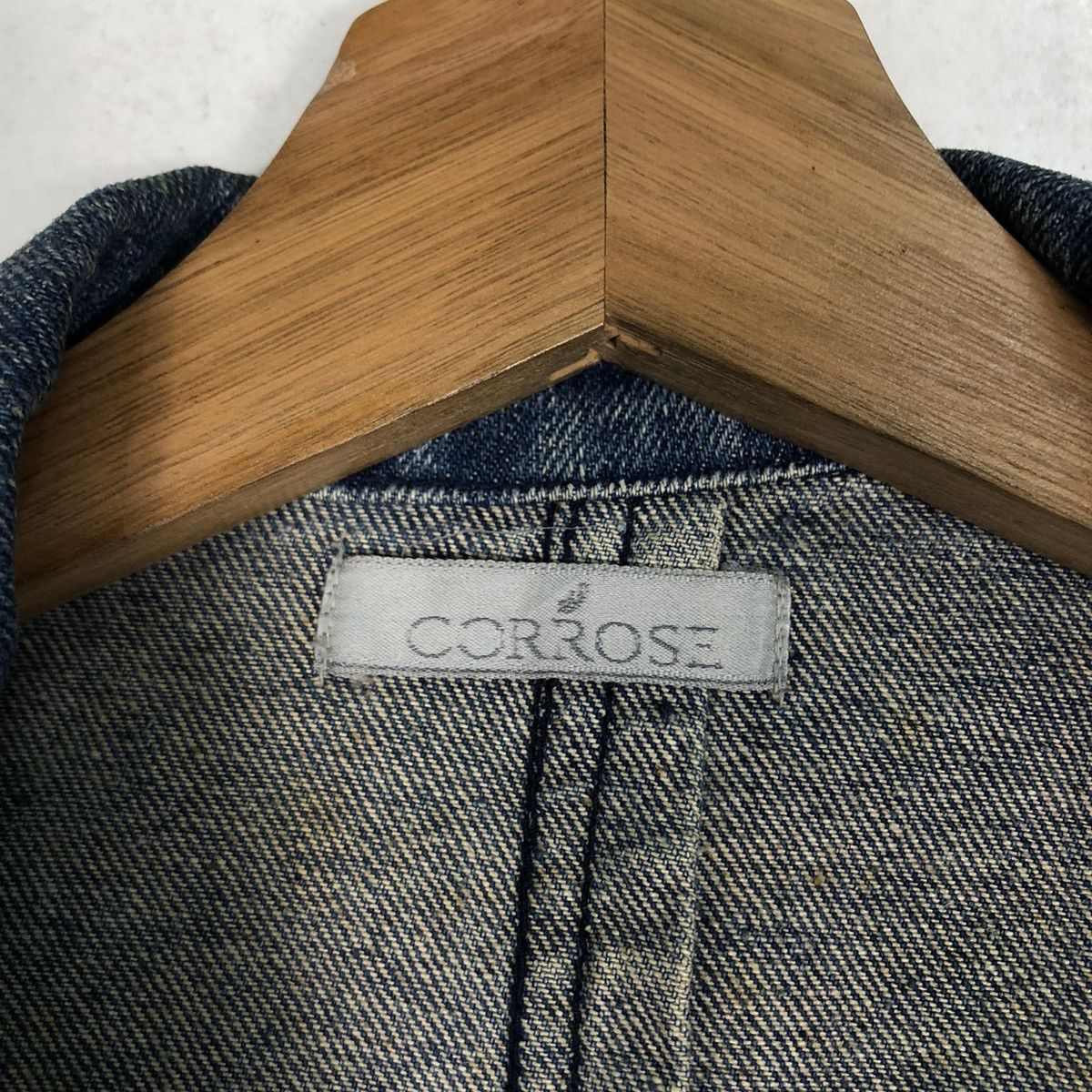 Japanese Brand 🔥Vtg Denim Jacket Embroidered Flower Corrose Issey Miyake Size US M / EU 48-50 / 2 - 15 Thumbnail