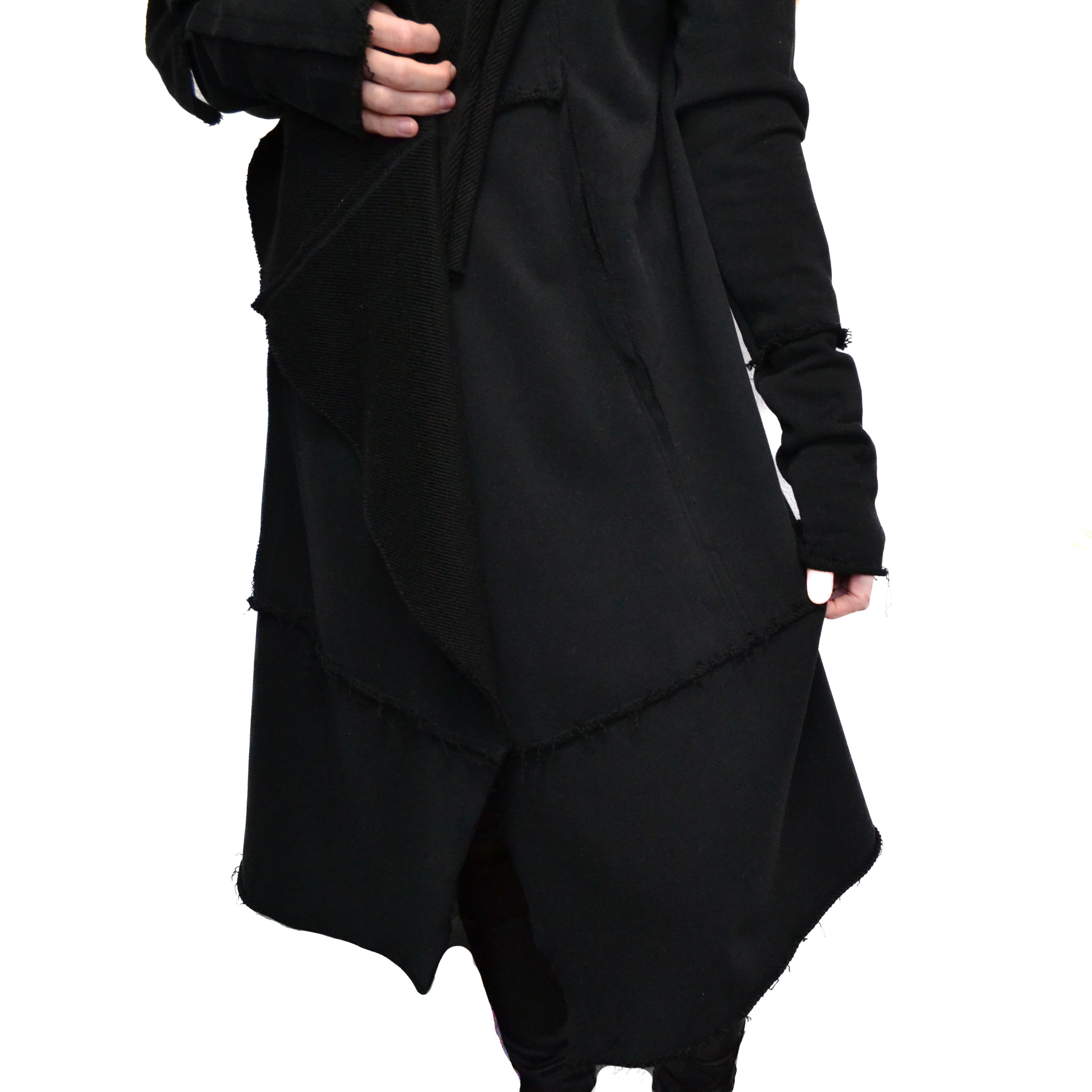 Other Studio B3 Avantgarde Asymmetrical Open Cardigan Sweater Size S / US 4 / IT 40 - 6 Thumbnail