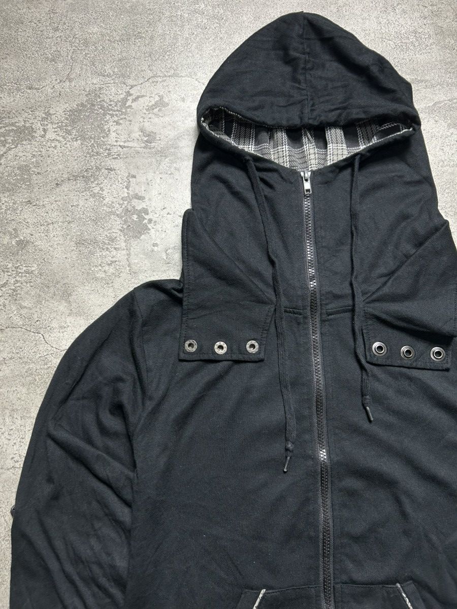 Hysteric Glamour Bernings sho Vkei Japan Archive Black Zip Hoodie Size US M / EU 48-50 / 2 - 3 Thumbnail