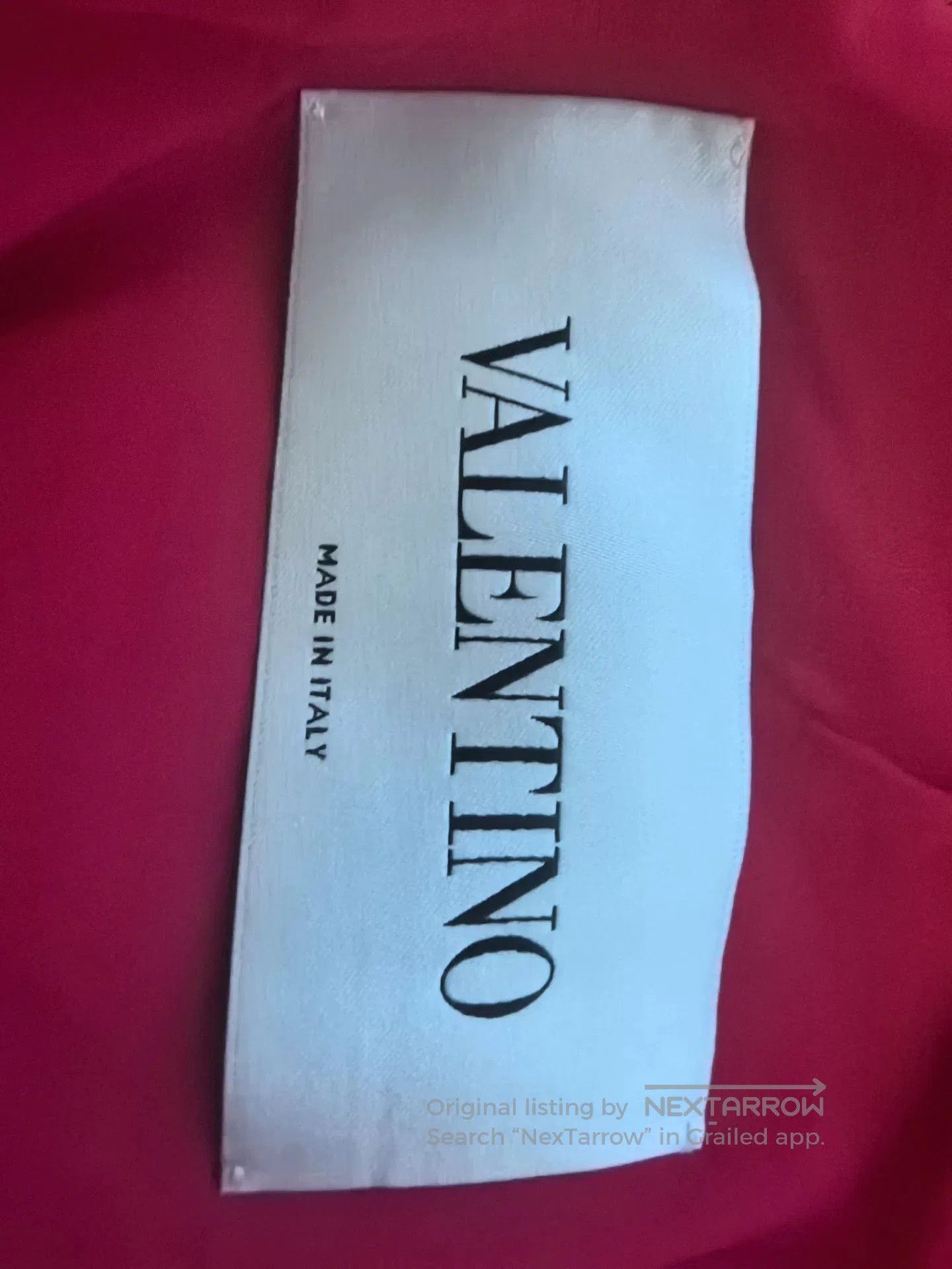 Valentino Valentino Red Mesh Panel Dress. Size S / US 4 / IT 40 - 9 Thumbnail
