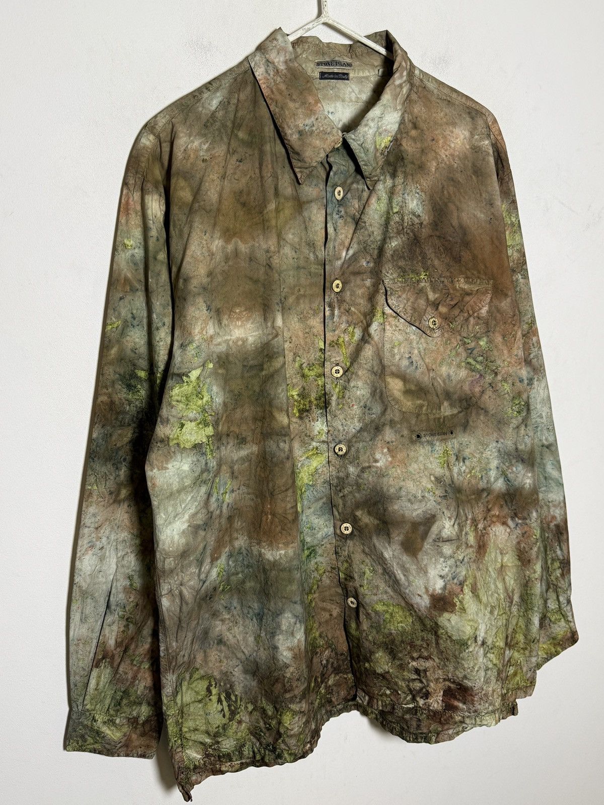 Stone Island Stone Island hand-dyed shirt Size US XL / EU 56 / 4 - 8 Thumbnail