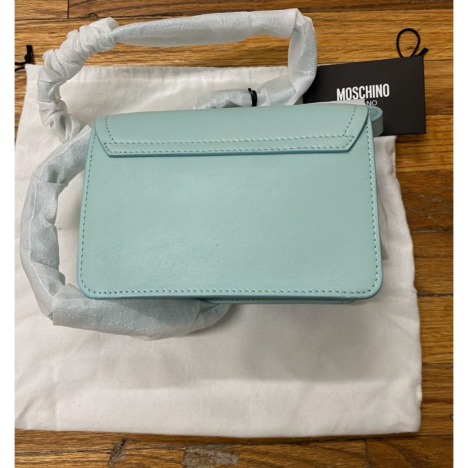 Moschino SS22 MOSCHINO Couture Jeremy Scott Calico Turquoise Bag Size ONE SIZE - 2 Thumbnail
