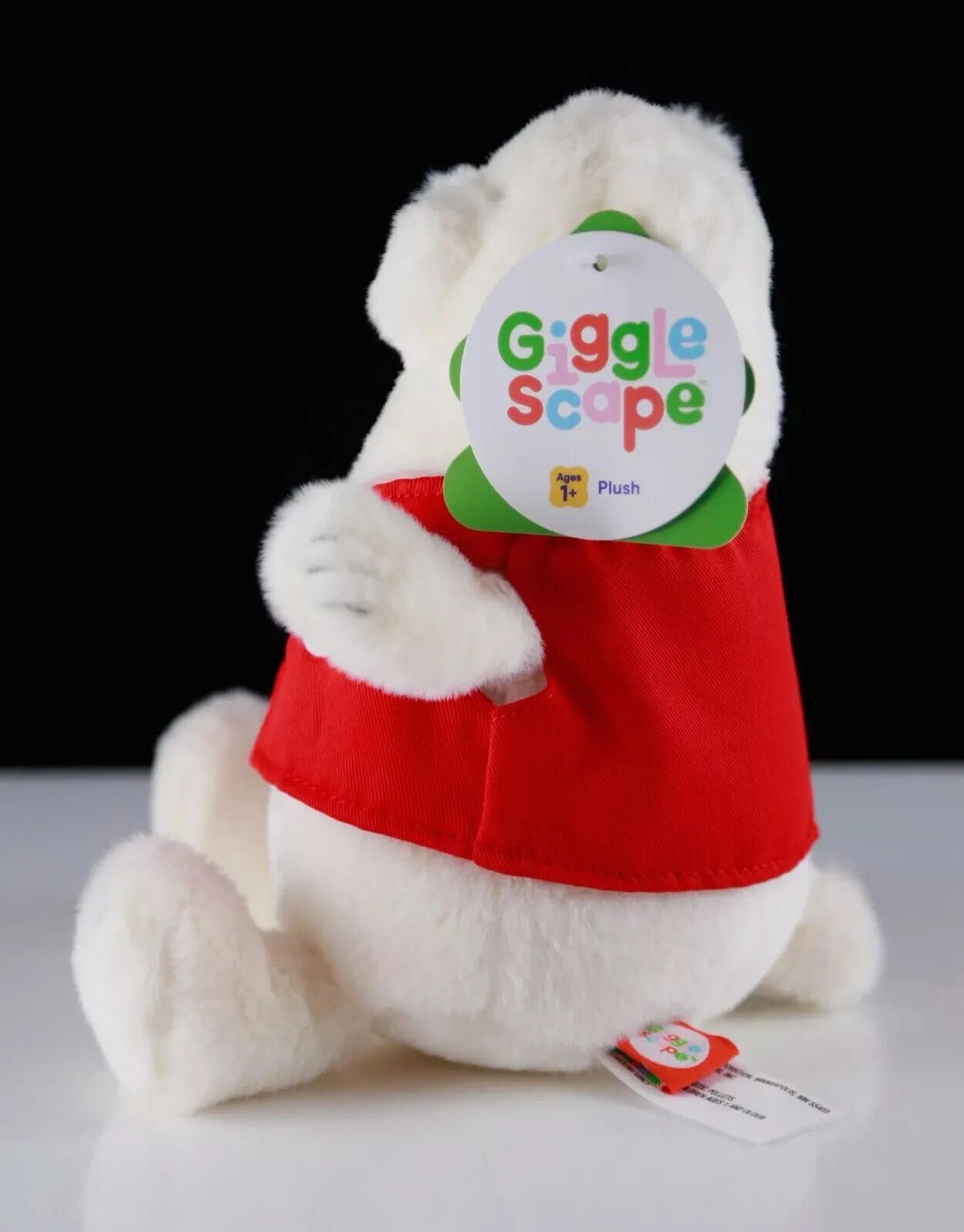 Target Basics Giggle Scape Plush Target Vest 7" Polar Bear, Exclusive!! Size ONE SIZE - 4 Thumbnail