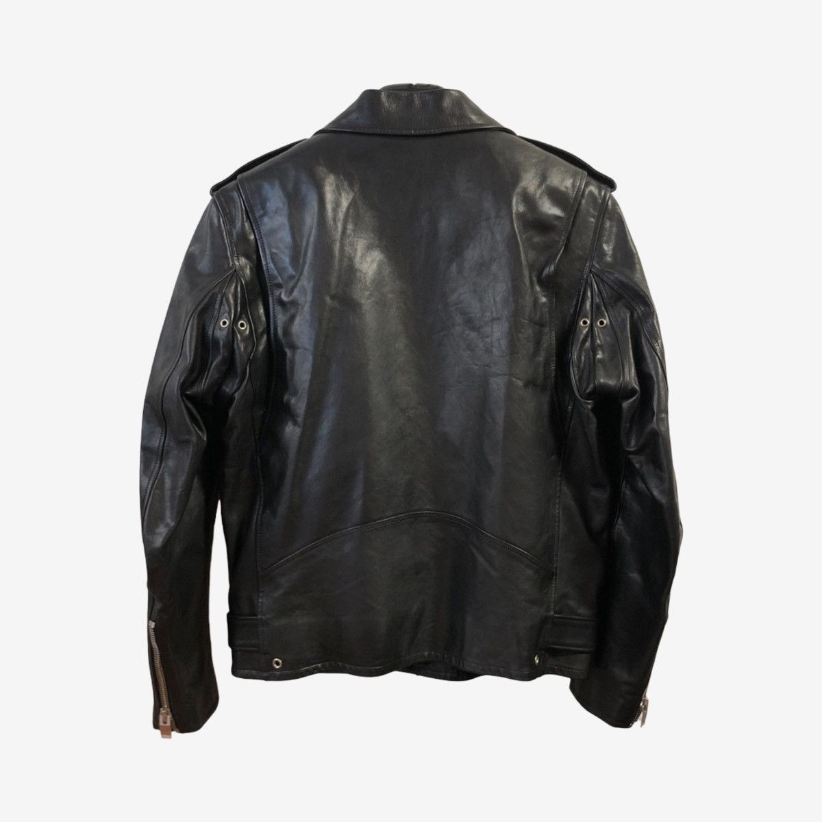Saint Laurent Paris Saint Laurent Paris L17 Leather Jacket Sz52 Size US L / EU 52-54 / 3 - 2 Thumbnail