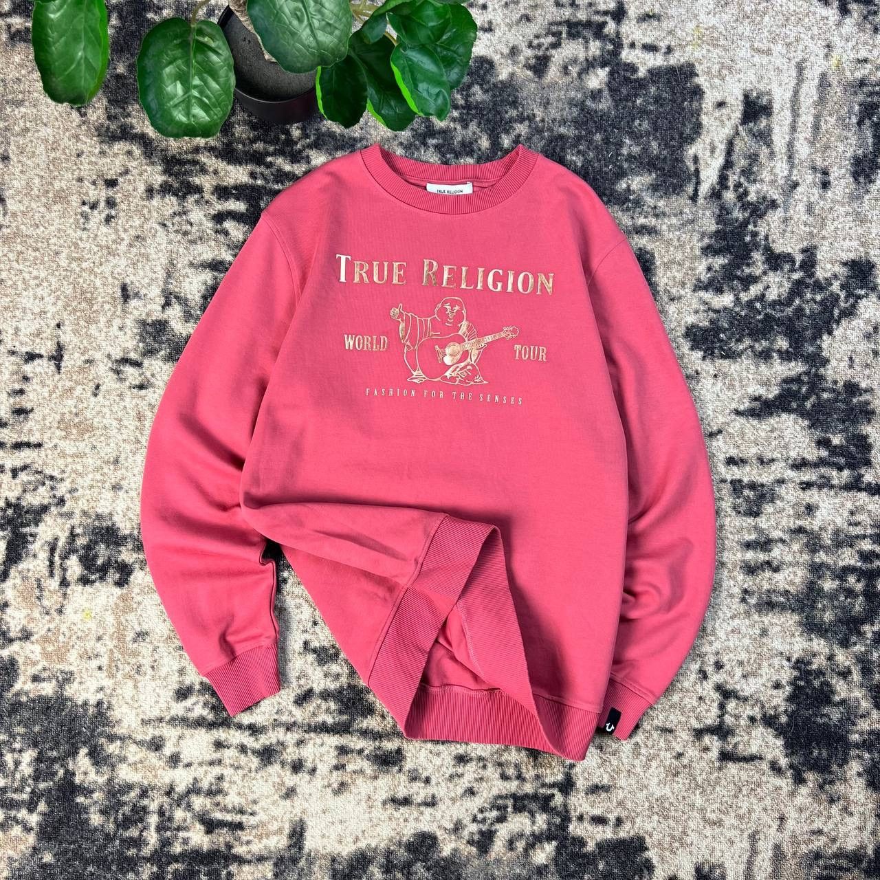 True Religion True Religion Big Logo Japanese Sweatshirt Streetwear Style Size US L / EU 52-54 / 3 - 1 Thumbnail