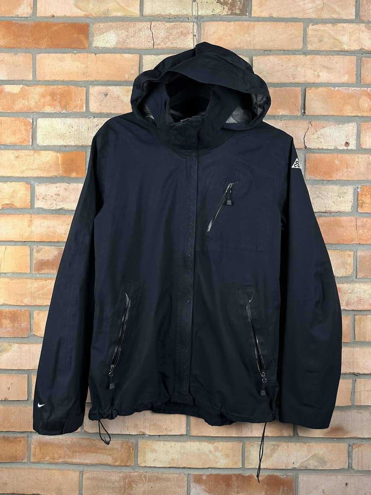 MMW × Nike Nike x MMW 004 Gore-Tex Modular Jacket Black | Grailed