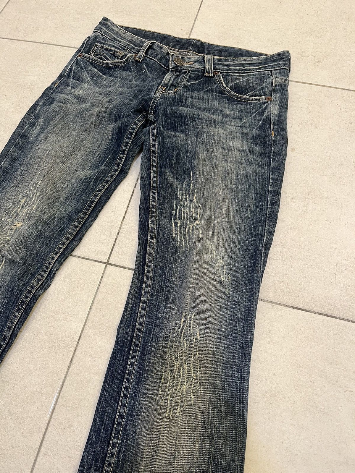Hysteric Glamour RARE VINTAGE Armani Exchange Jeans Size US 28 / EU 44 - 4 Thumbnail