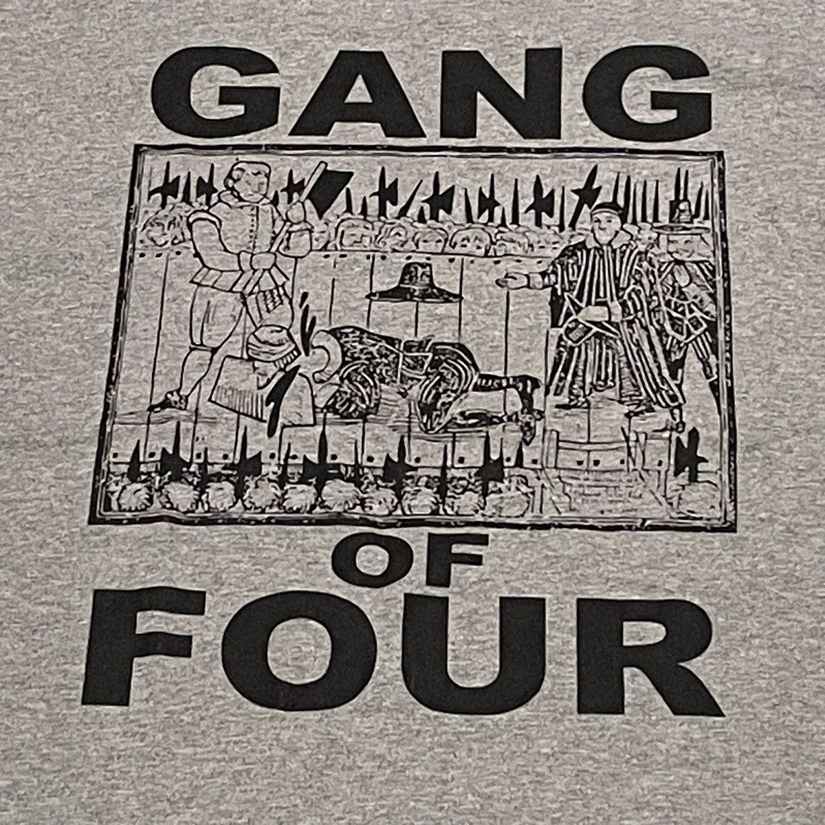 Band Tees Rare Gang Of Four Band Tour T Shirt Punk Size US L / EU 52-54 / 3 - 2 Thumbnail