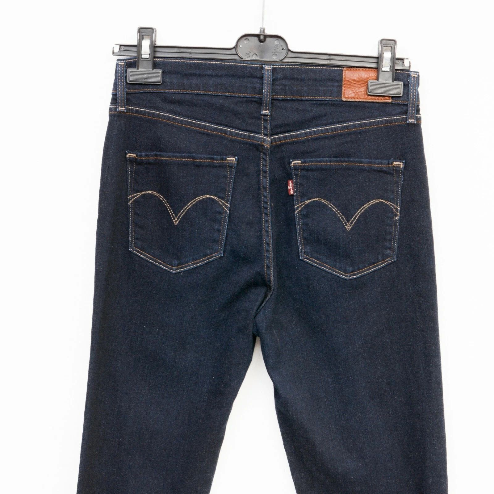 Levi's STRAUSS High Rise Skinny Women W28 L34 Jeans Trousers Slim Size 28" / US 6 / IT 42 - 3 Thumbnail