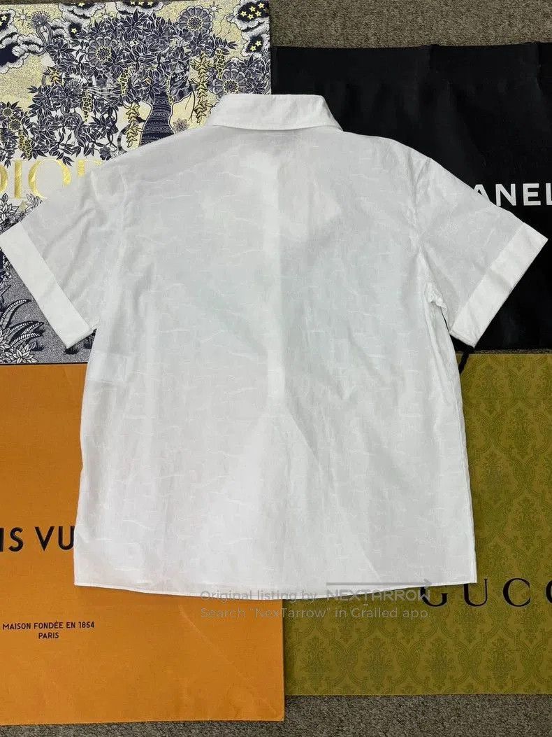 Chanel Chanel 24C White Star Print Shirt. Size US M / EU 48-50 / 2 - 3 Thumbnail