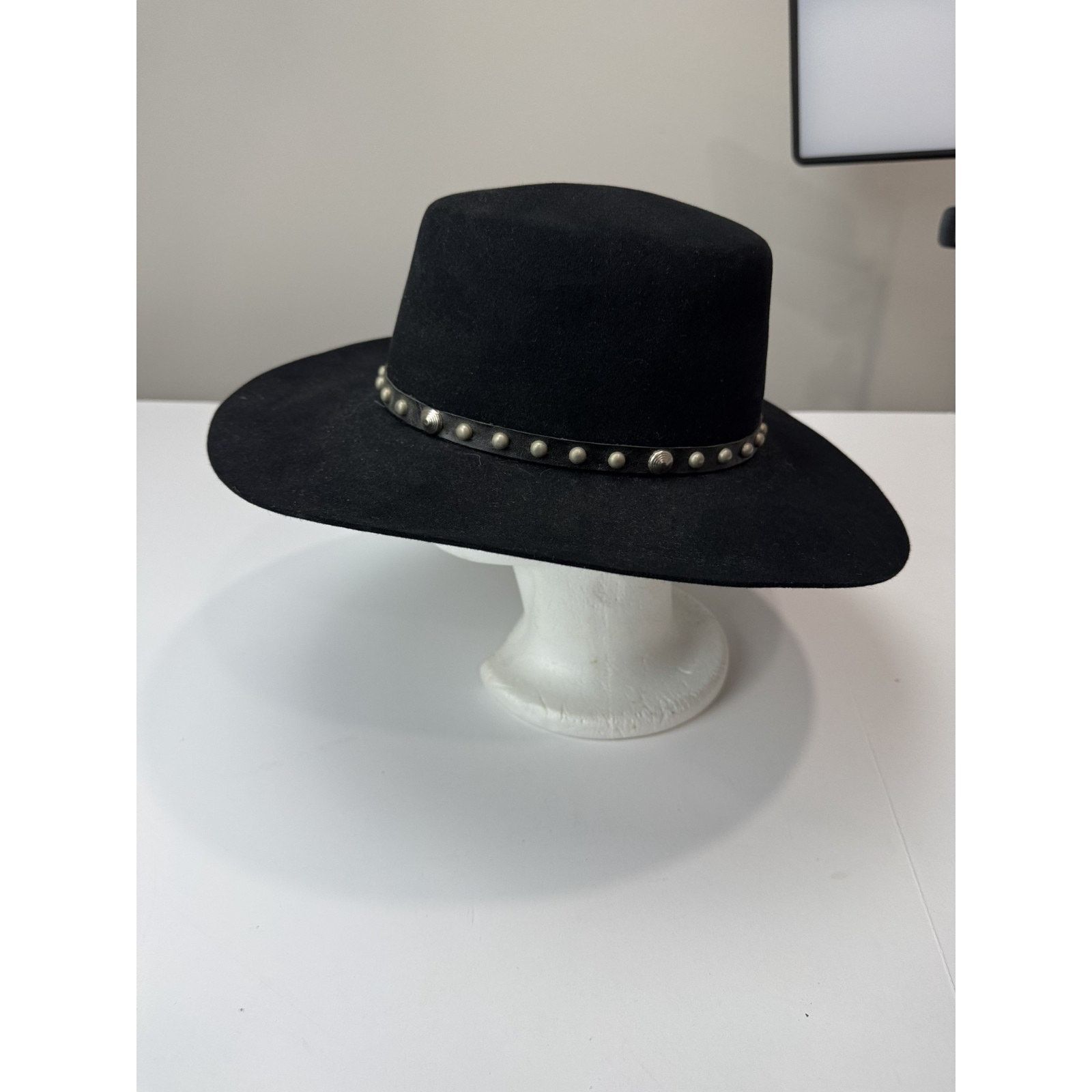 Other Vtg Resistol Stagecoach Black Felt Western Hat Cowboy Hat Size ONE SIZE - 2 Thumbnail