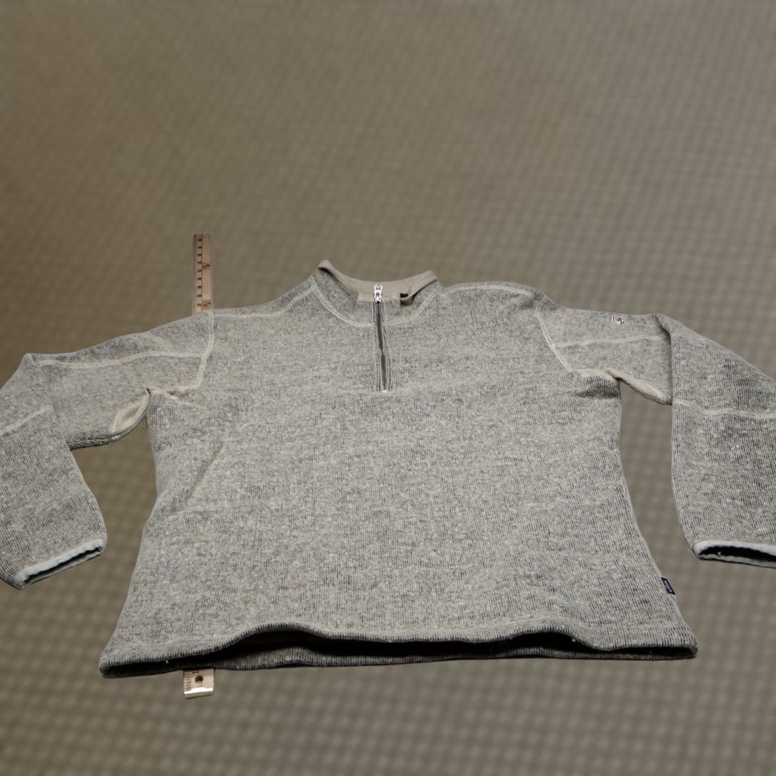 Vintage Kühl Sweater Mens XL Beige Thor 1/4 Zip Fleece Pullover ThermoKore Hiking Outdoor Size US XL / EU 56 / 4 - 1 Thumbnail