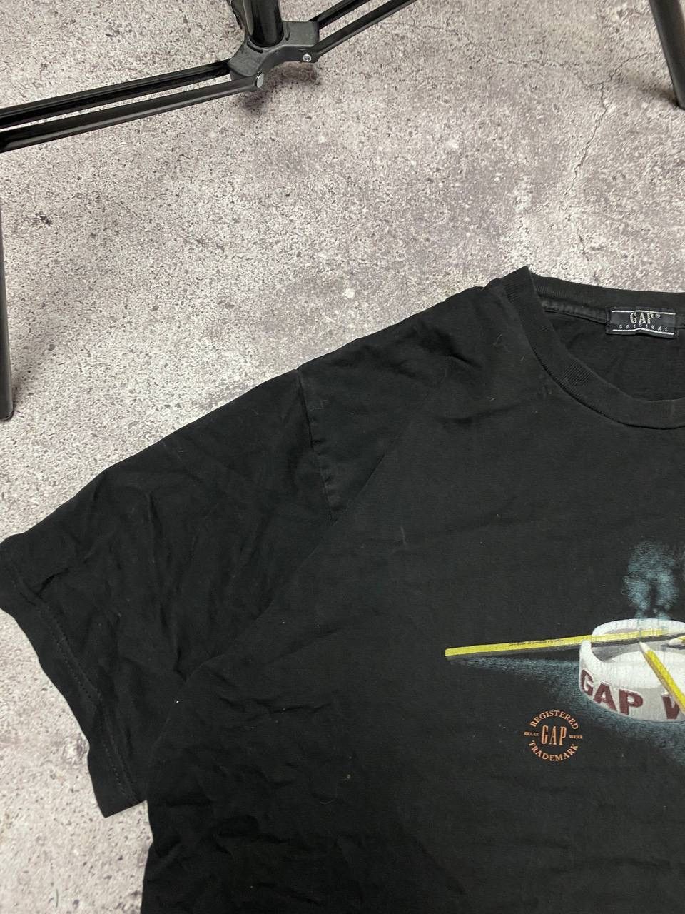 Gap × Vintage RARE VINTAGE 90’S GAP RELAX WEAR T-SHIRT BIG LOGO Y2K Size US L / EU 52-54 / 3 - 6 Thumbnail