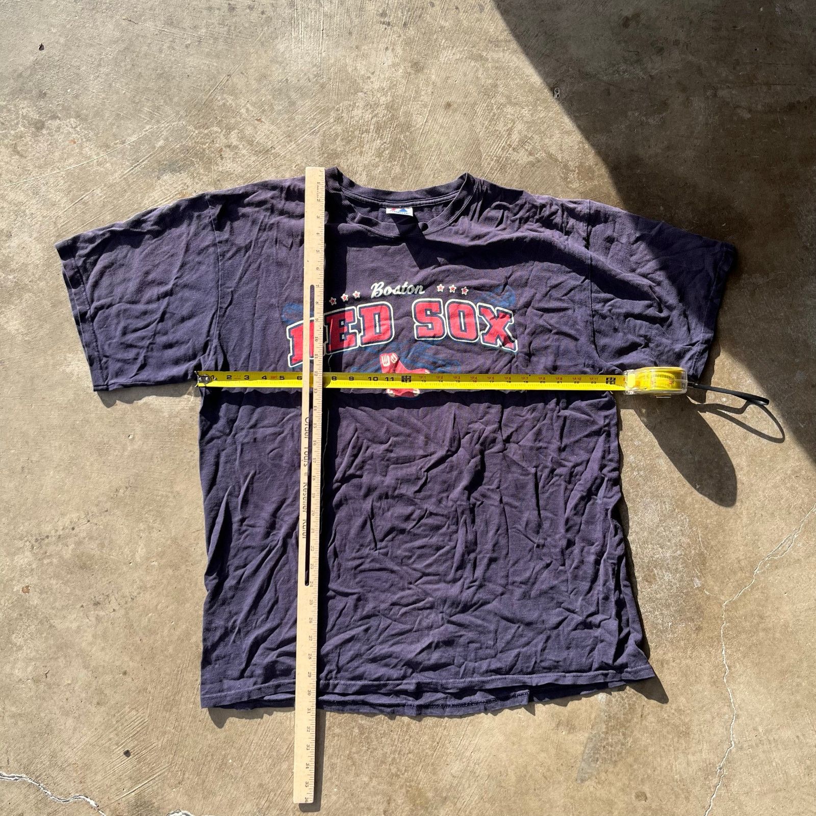 Vintage VINTAGE BOSTON RED SOX T-SHIRT BLUE 2XL Size US XXL / EU 58 / 5 - 5 Thumbnail