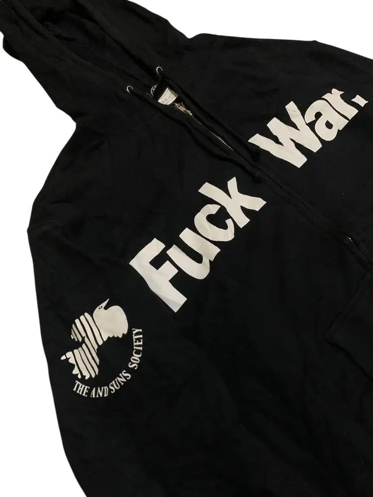 ANDSUNS Andsuns FUCK WAR zip up hoodie Size US L / EU 52-54 / 3 - 3 Thumbnail